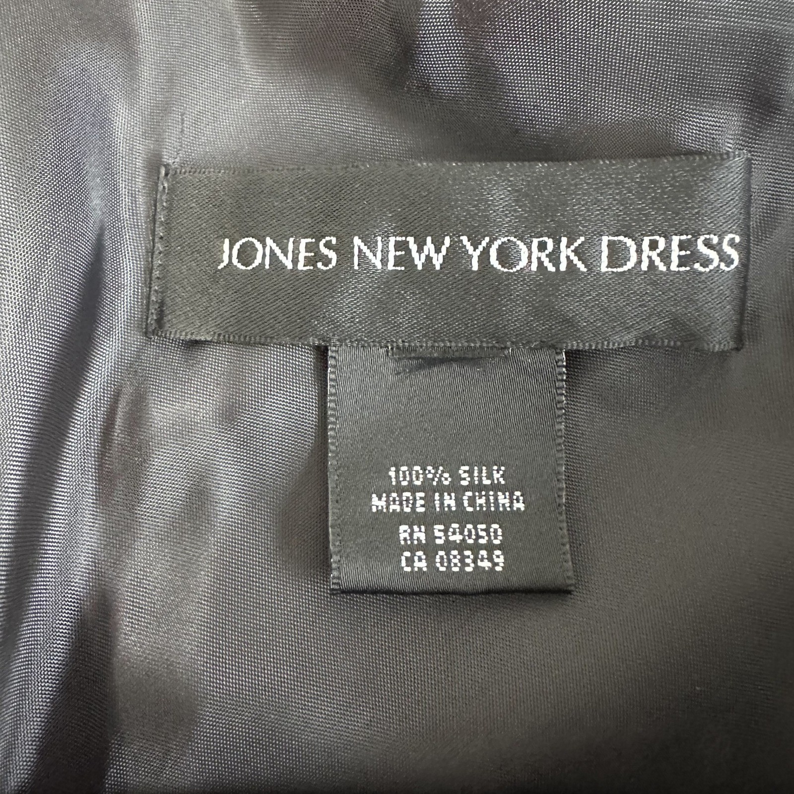 Vintage Y2K Jones NY Dress Fairy Whimsy Garden Party Silk V-Neck Midi Dress S?