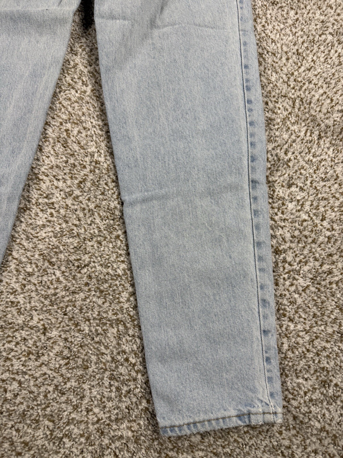 VINTAGE Levi’s 15921 Orange Tab Light Wash Tapered Fit High Rise Jeans Women’s M
