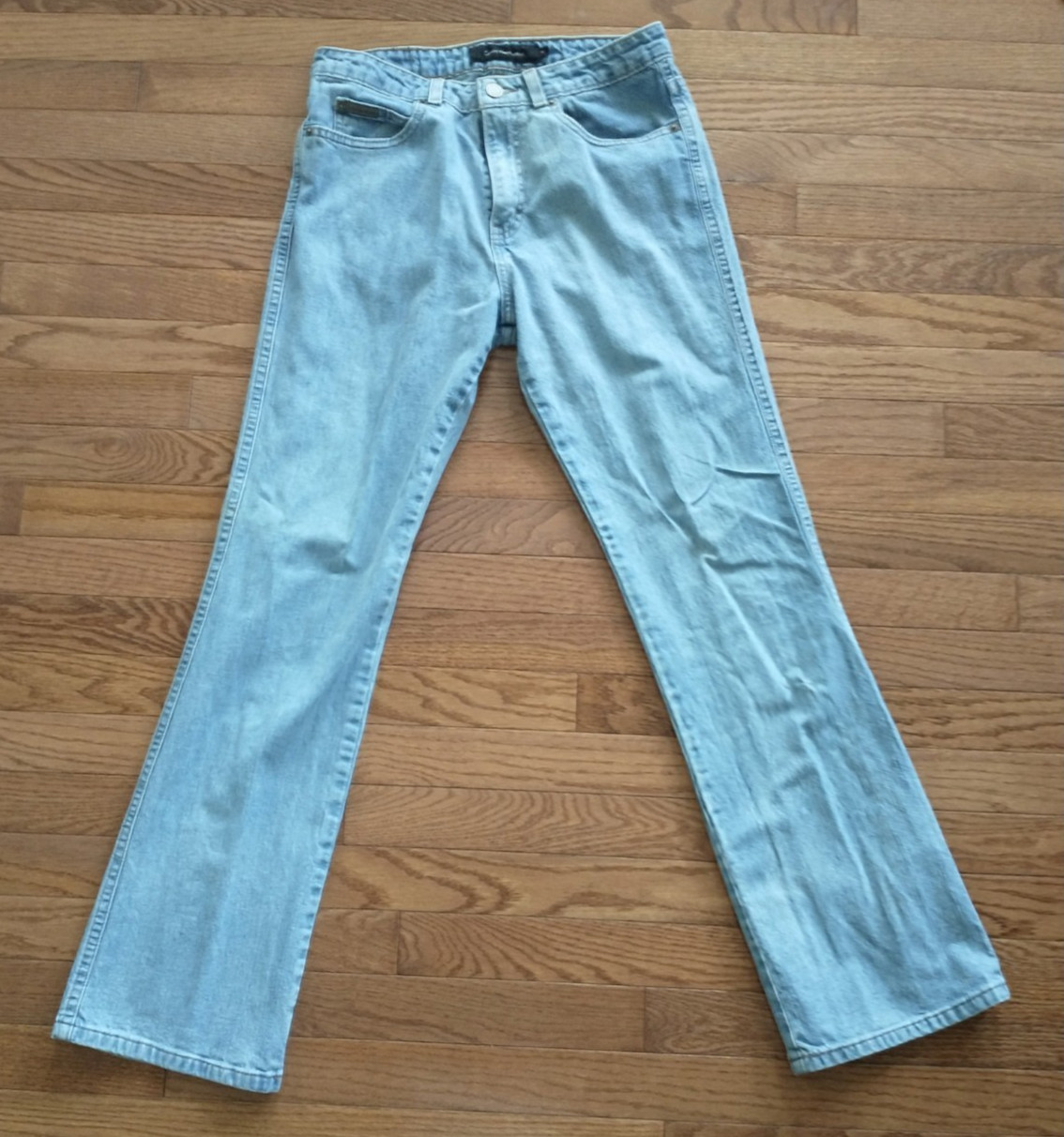 VTG Calvin Klein Slim Boot Cut Sand Blast Stretch Jeans Women’s Size 10 L 32