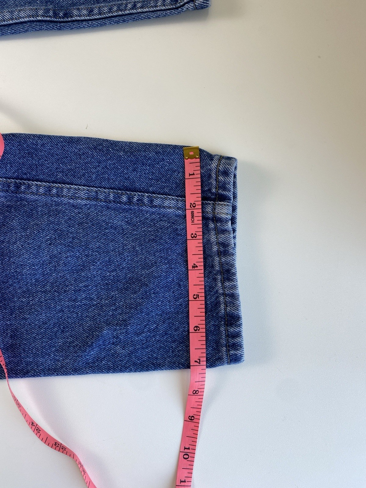 Vintage RIDERS women’s high-waisted 100% cotton blue denim jeans SIZE: 14M