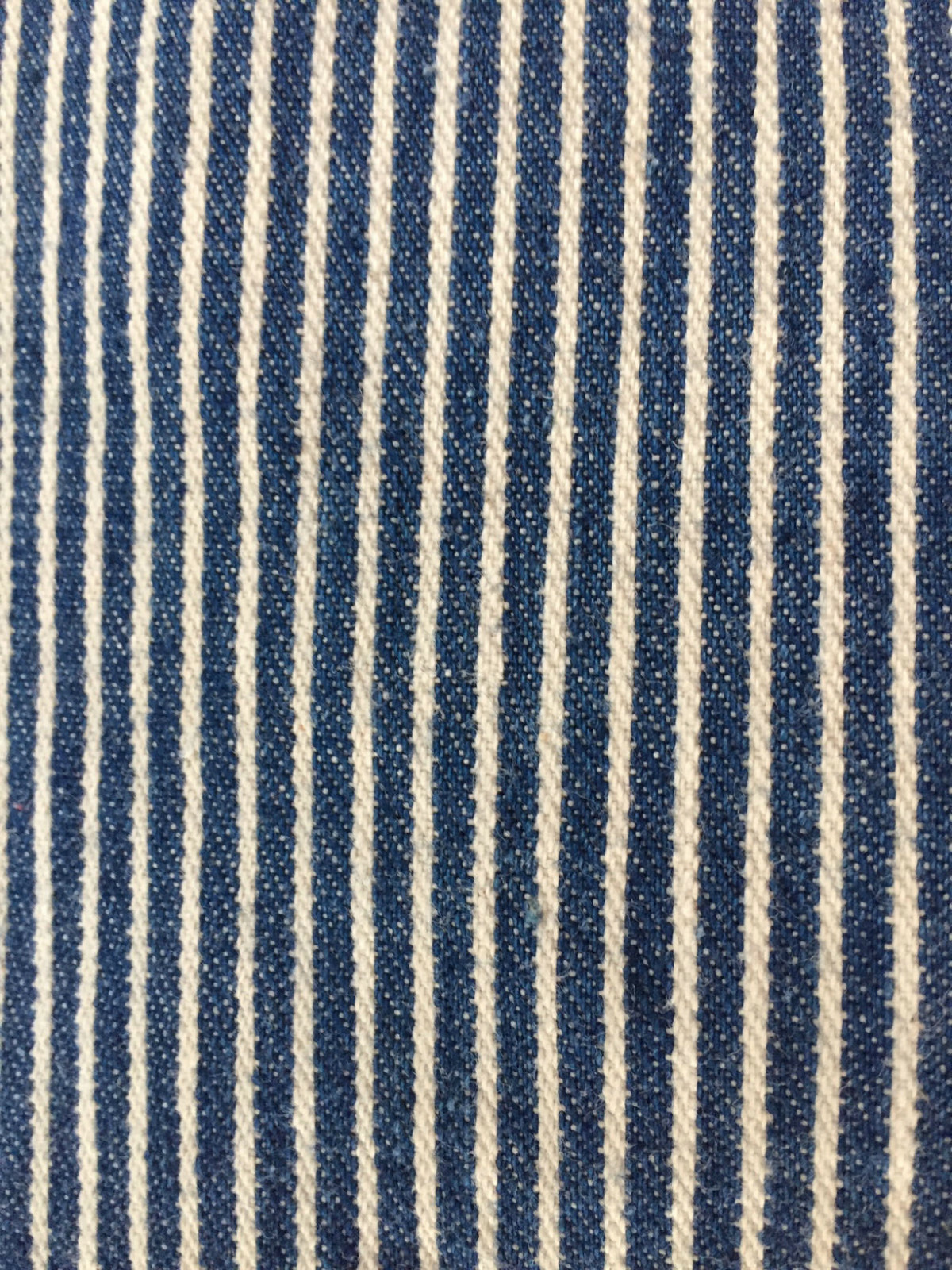 AUNT ABIGAIL’S ATTIC Vintage Prairie Dress Striped Cotton Denim w Belt Size S