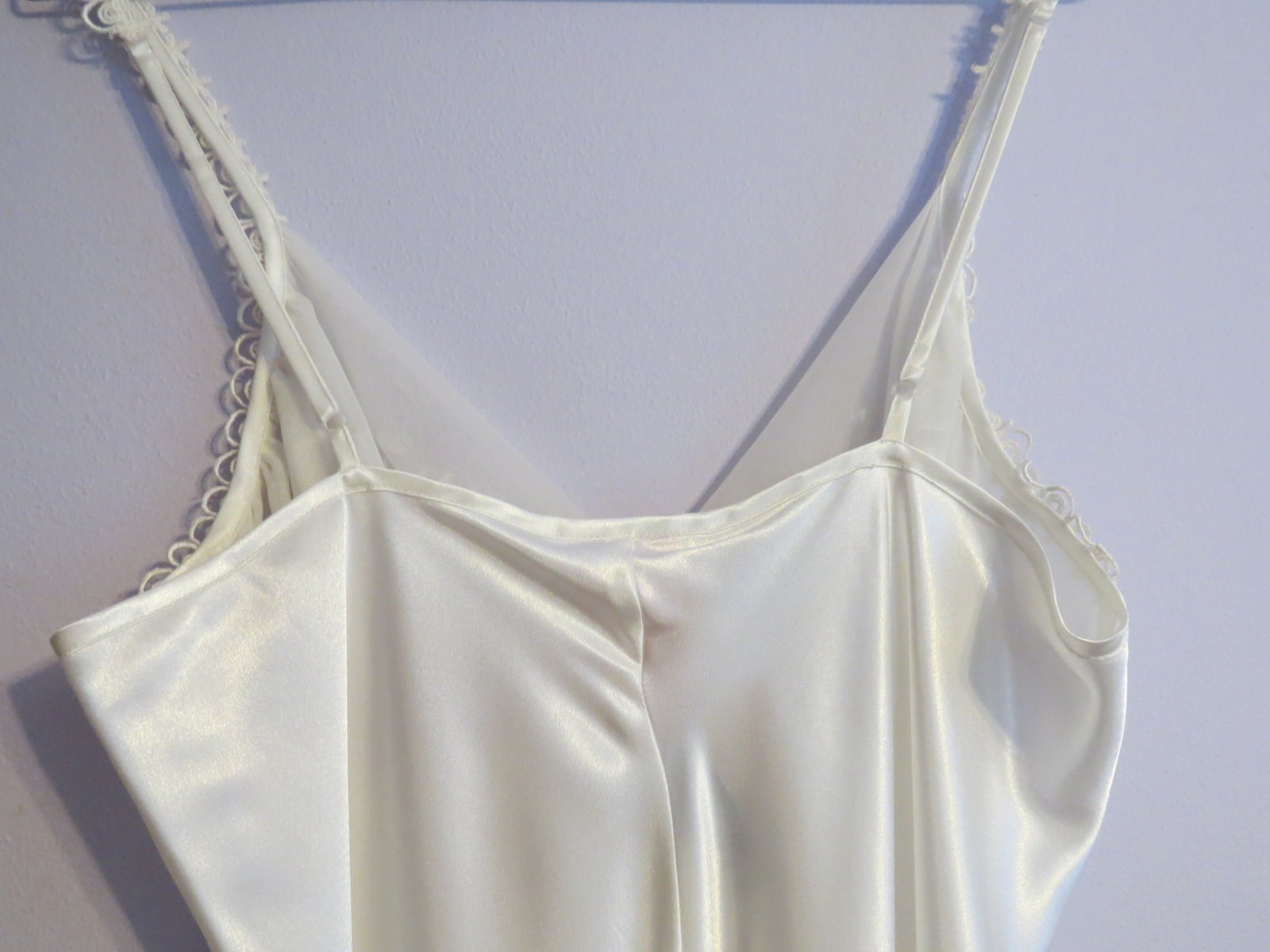 Vtg Rashella 2000 White Delicate Nightgown Feminine Original Tags Size XL