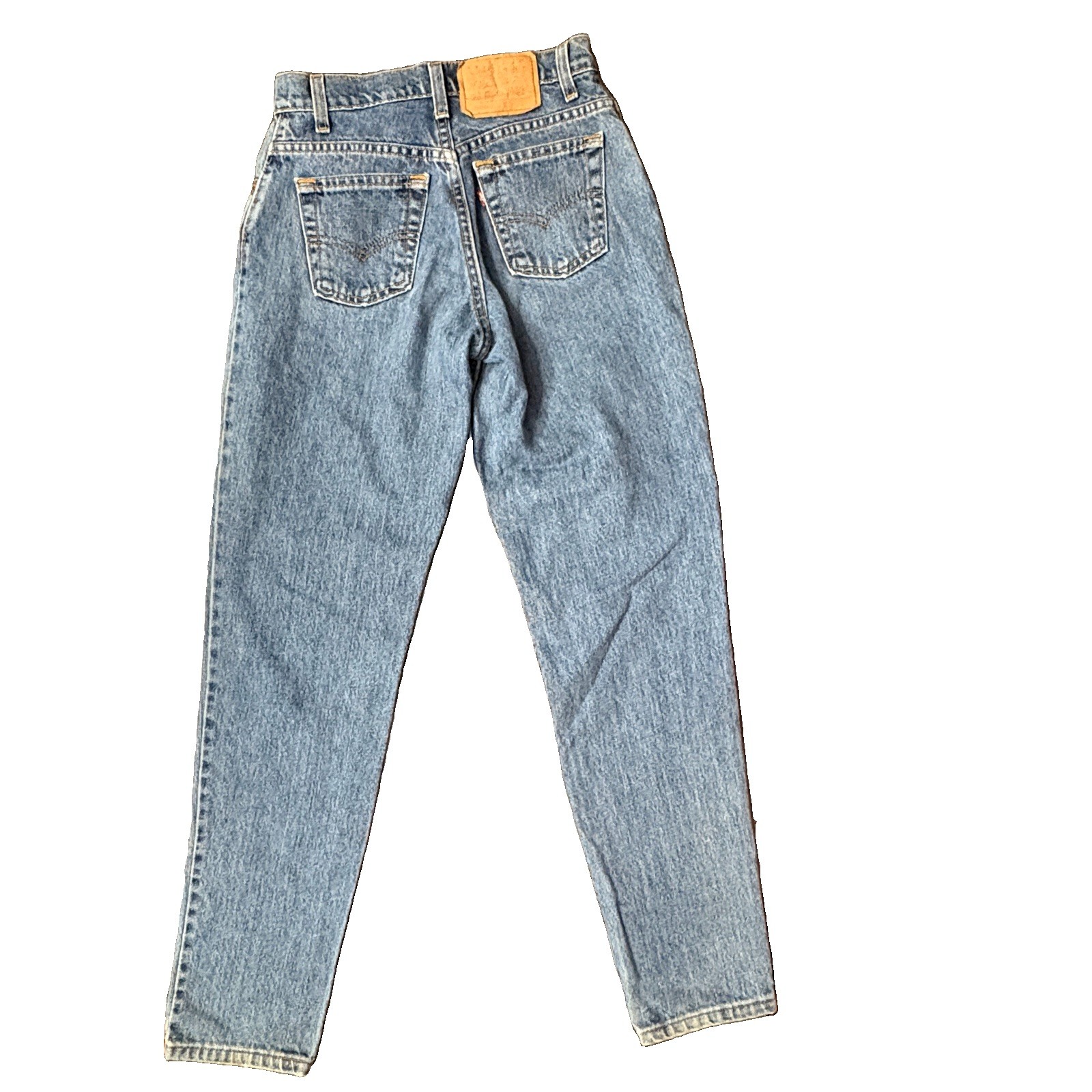 Vtg 90’s 550 Levi’s paper tag Y2K Indi 24/26 high waist Mom Jeans USA Stonewash