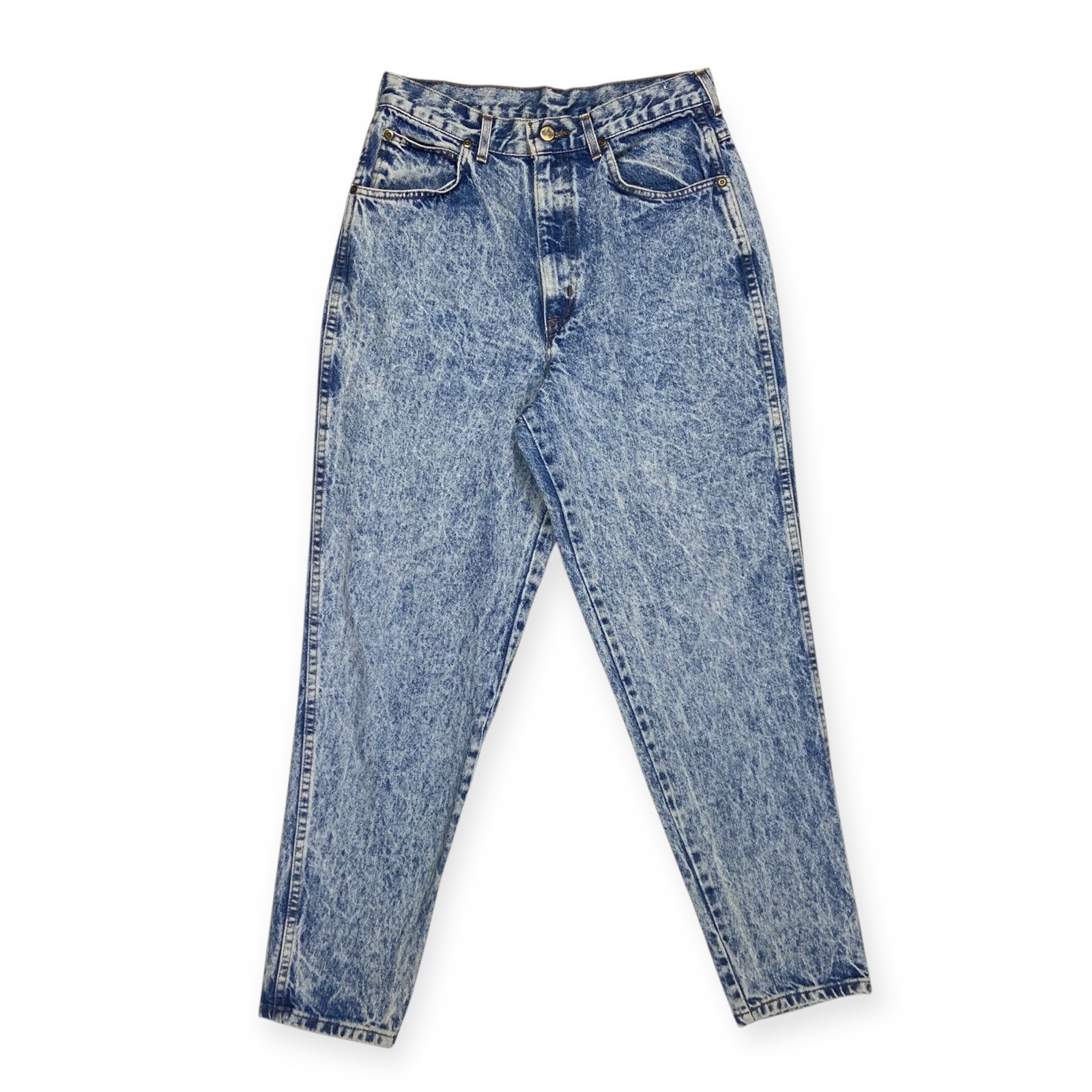 CHIC Women’s Vintage 80s 90s High Rise Tapered Mom Jeans 28.5 Waist