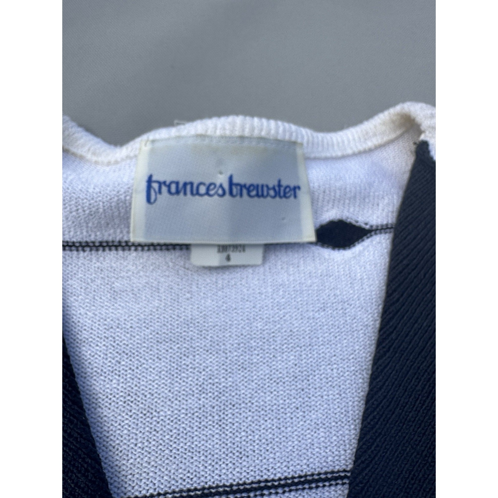 Vintage 70s Frances Brewster Knit Set Midi Skirt Shoulder Pad Blouse Top Retro 4