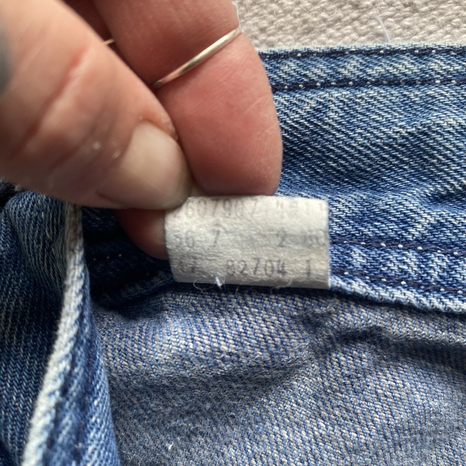 Vintage 70’s Levi’s Bell Bottom Denim Jeans. Boho. Hippie. Festival. Size 25/32.