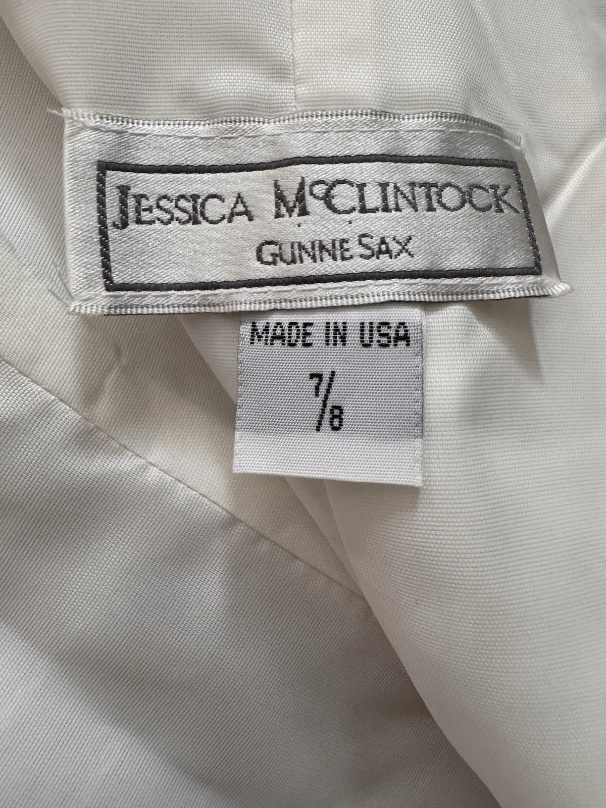 VTG 90s Jessica McClintock Gunne Sax Dress Harlequin Diamond Pattern Sz 7/8 NWT