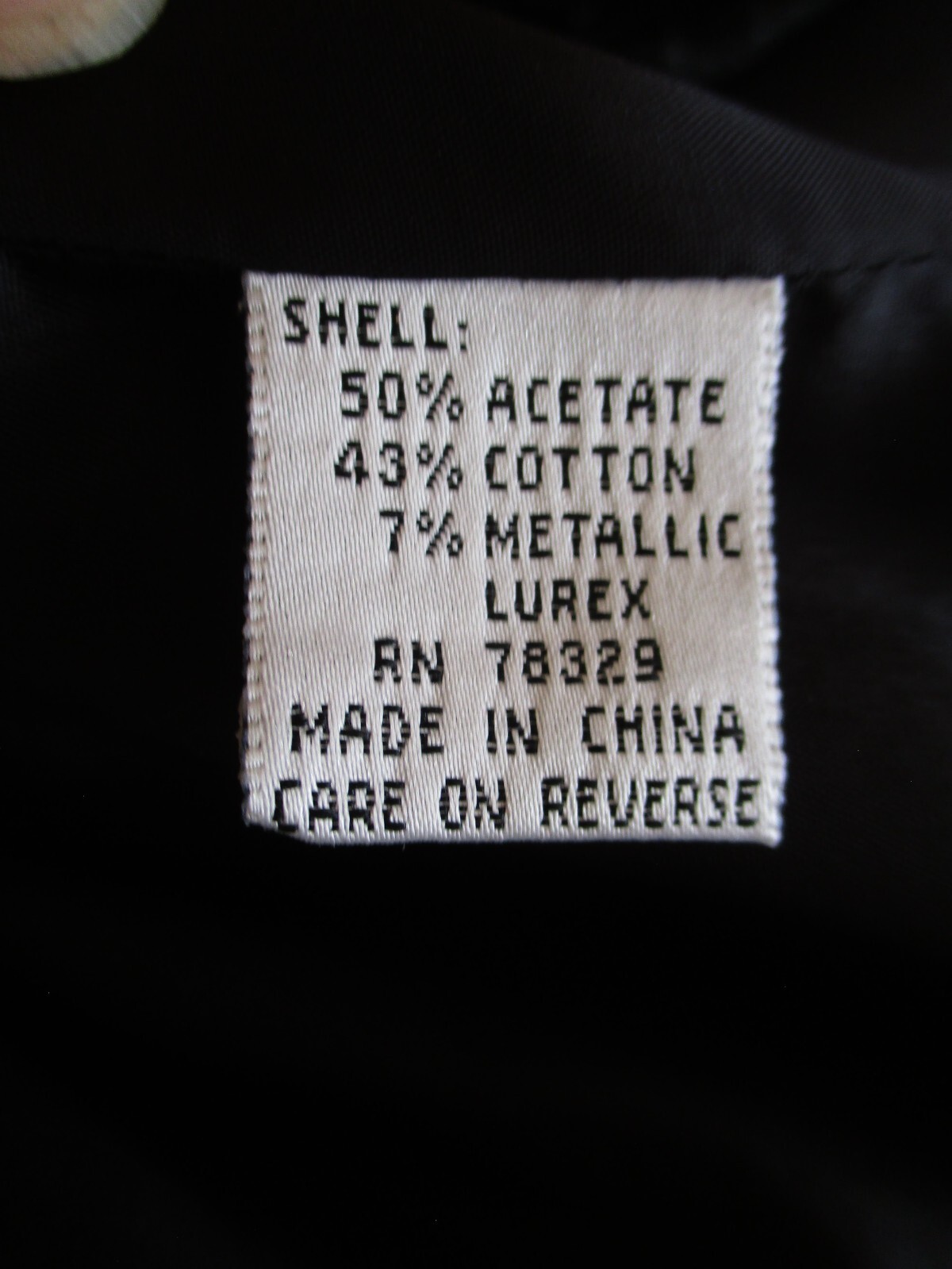 Vtg Bill Blass Skirt Suit Small Women Black Quilted Silver Thread Boxy Jacket