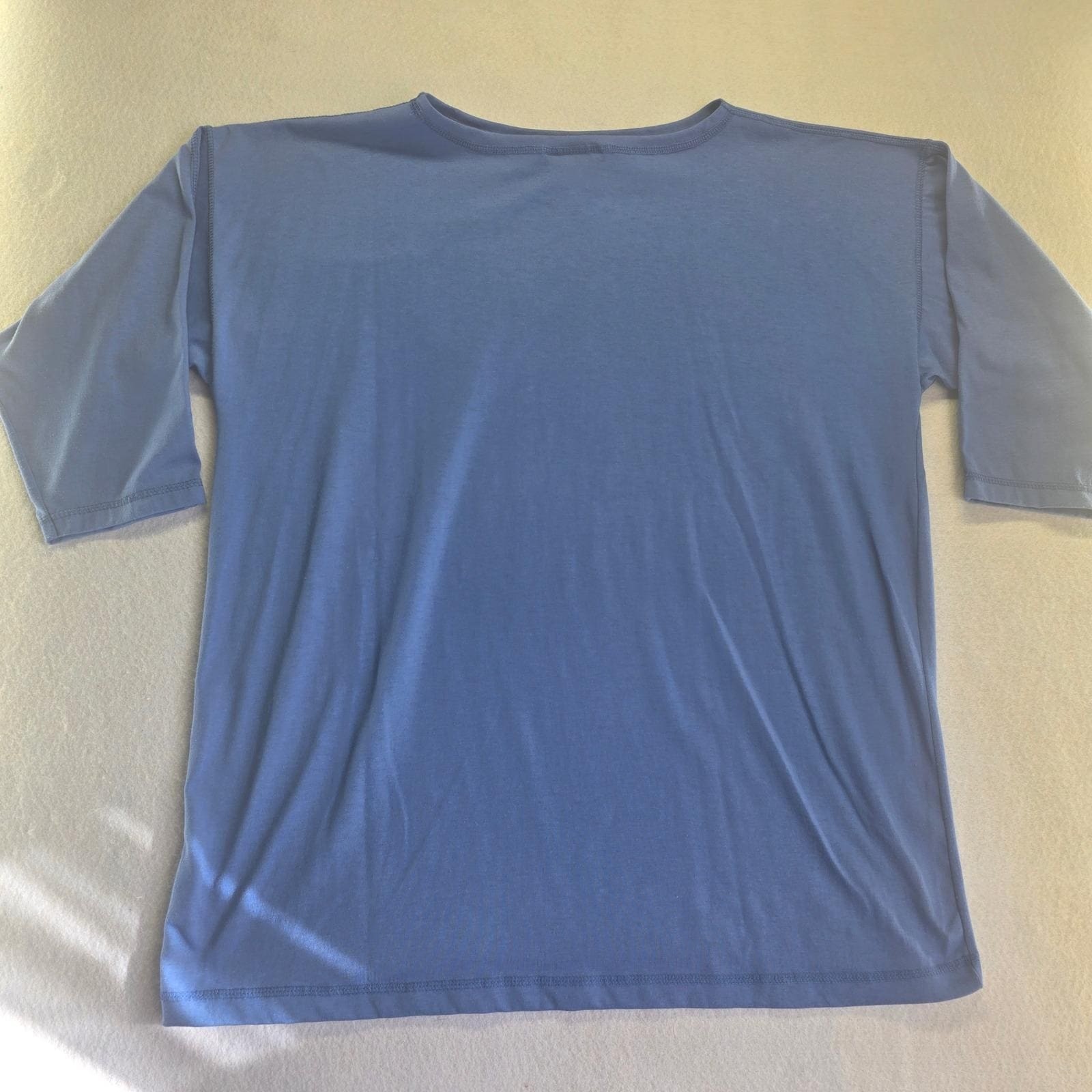 Sunbelt Sportswear Vintage 90s Blue Quilt Patch T-Shirt USA „XL” One Size