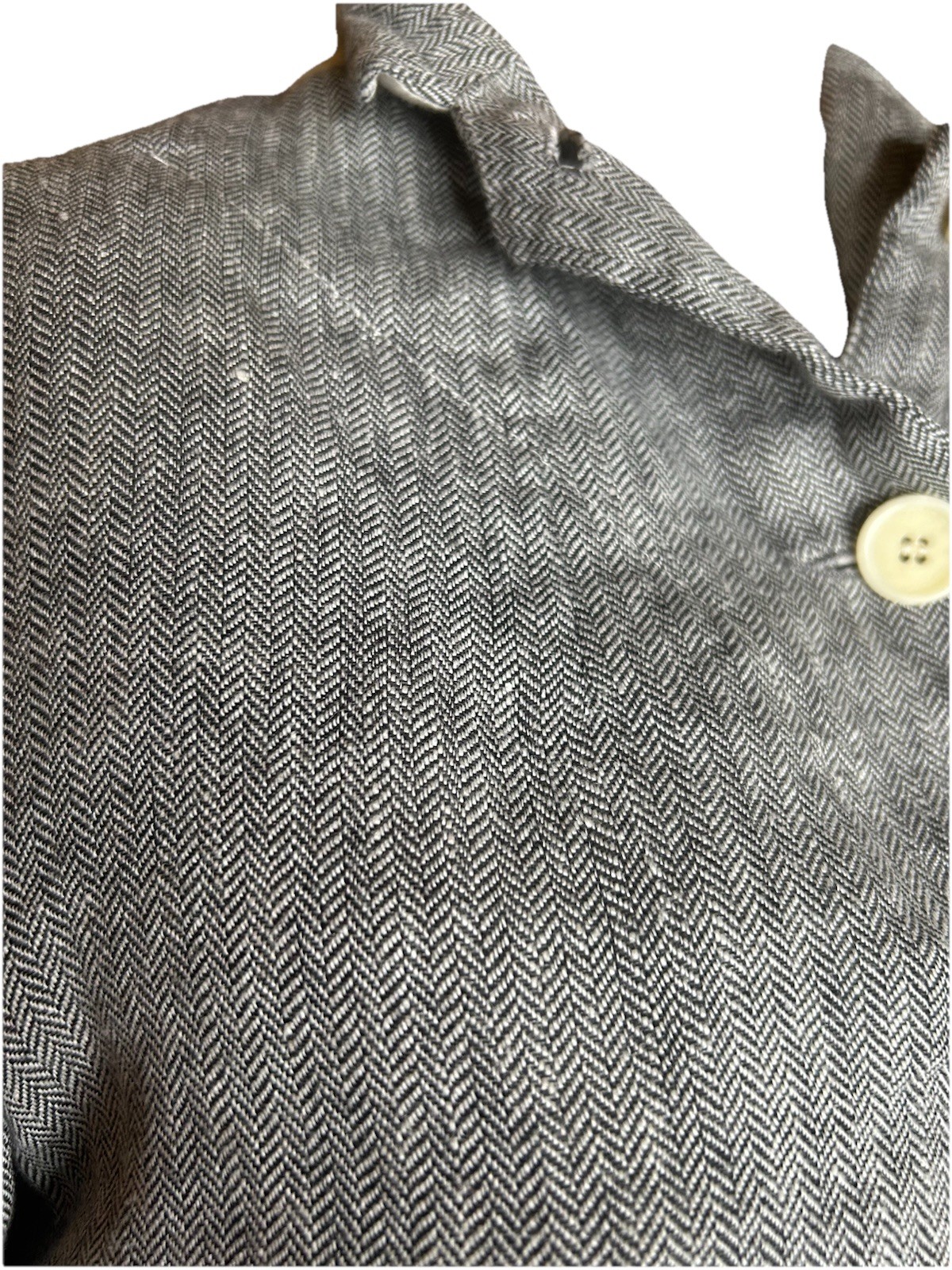 Hannoh Vintage Style Weasley Jacket Linen, Older Tag Go Back To Th 60s Size 38