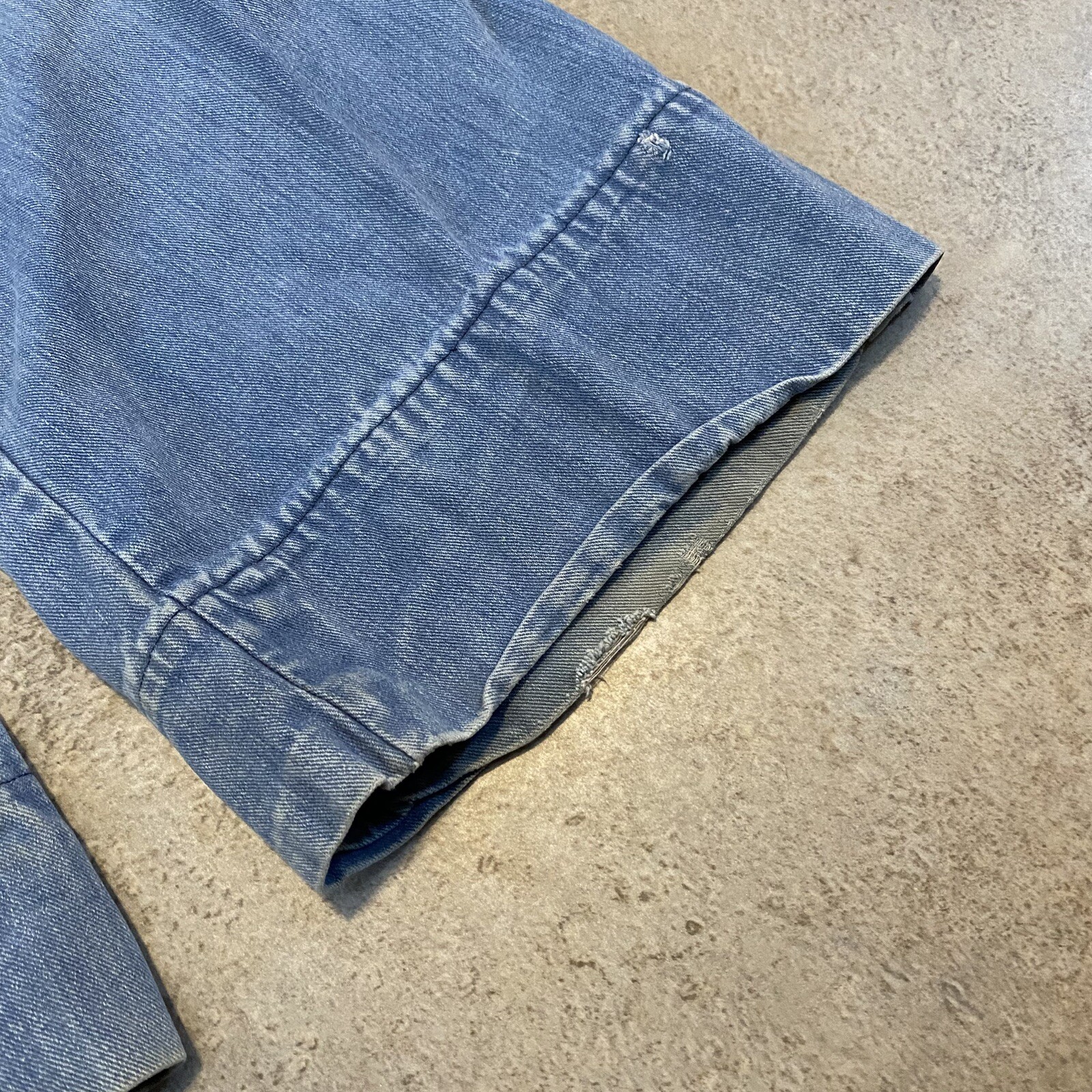 Vintage 80s Hands Off Flare Bell Bottom Jeans 33 X 30 True Vintage Boho Indie