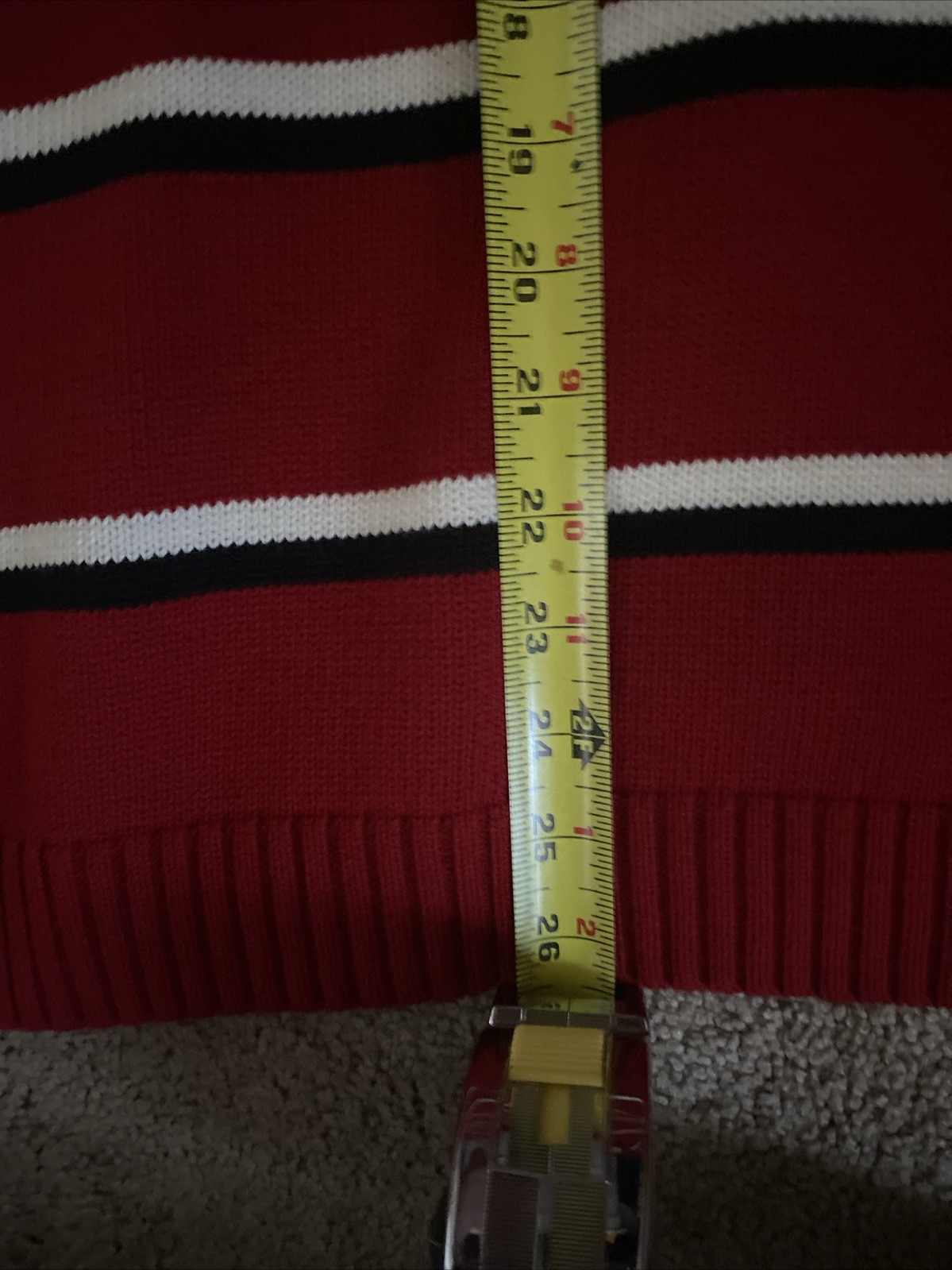 VTG Y2K American Living Ralph Lauren Sweater Size XL Striped Yachting Crest