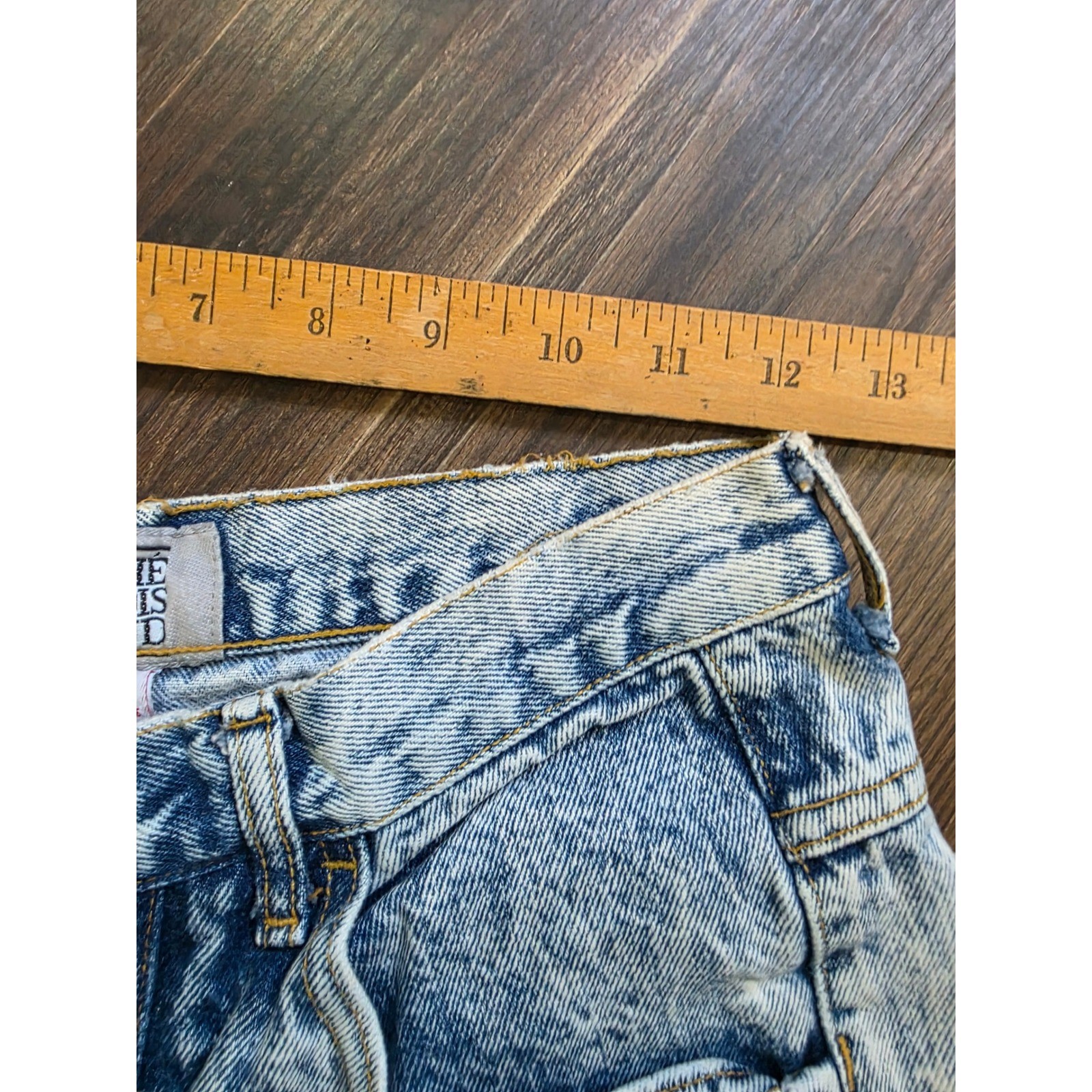 Marithe Francois Girbaud Vintage Acid Wash High Waisted Tapered Mom Jeans 9/10