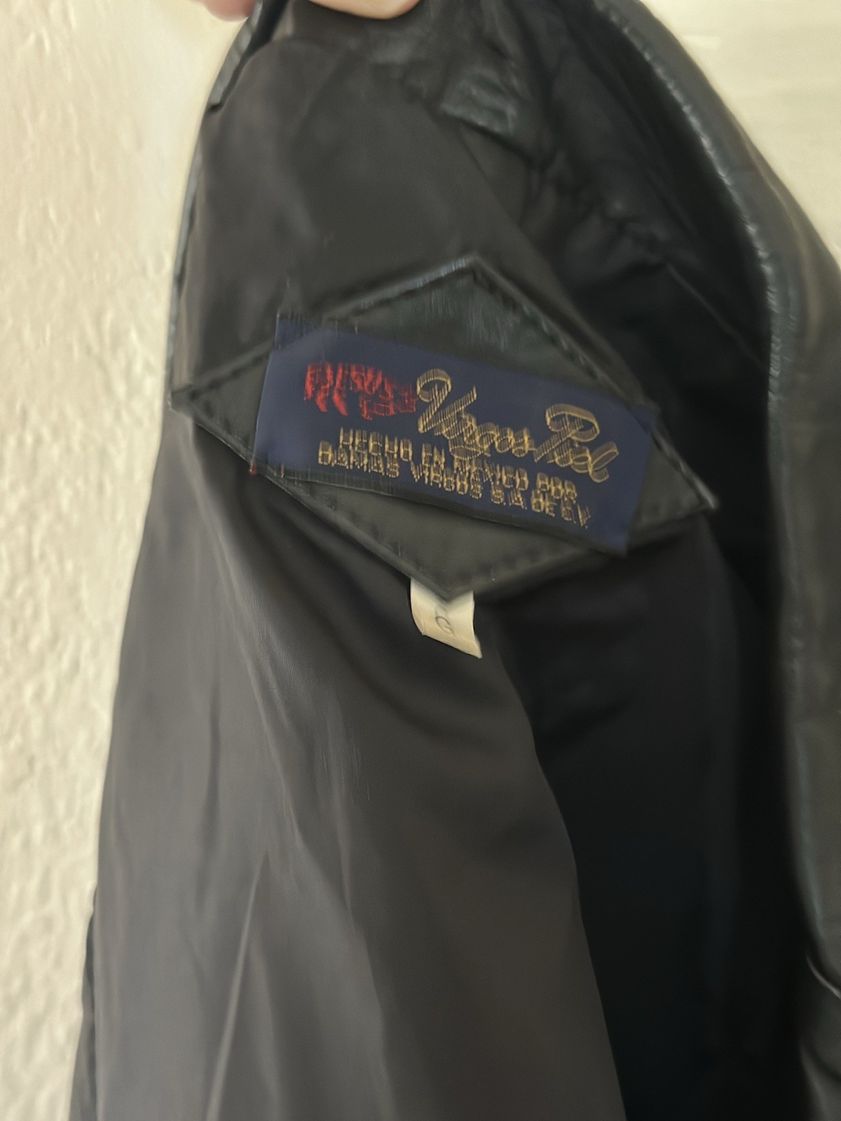 Vintage 80’s 90s Virgo’s Piel Mexican Leather Jacket Women’s