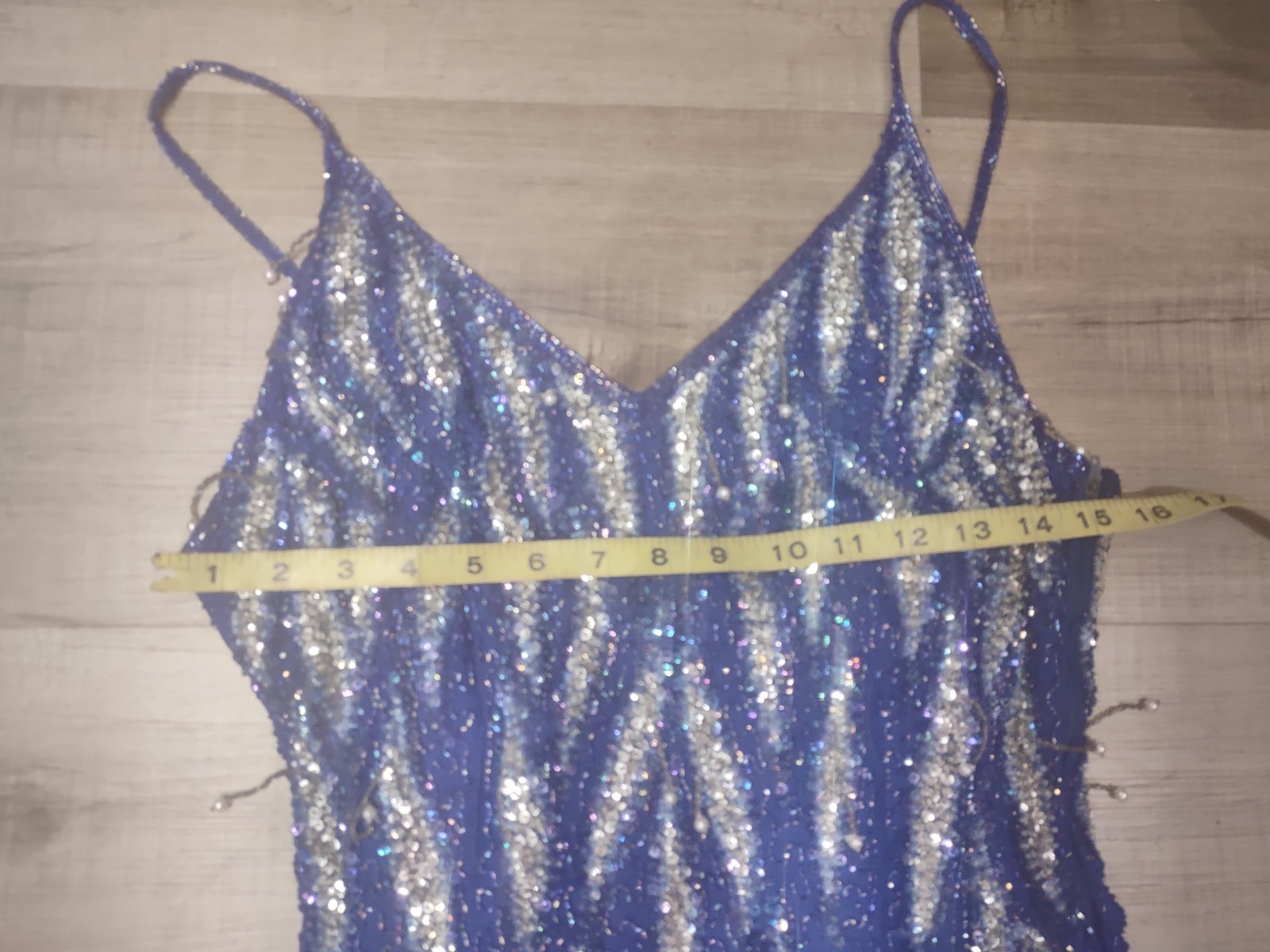 VTG 1980’s 1990’s S & N Fashions Silk Beaded and Sequin cocktail Dress Small