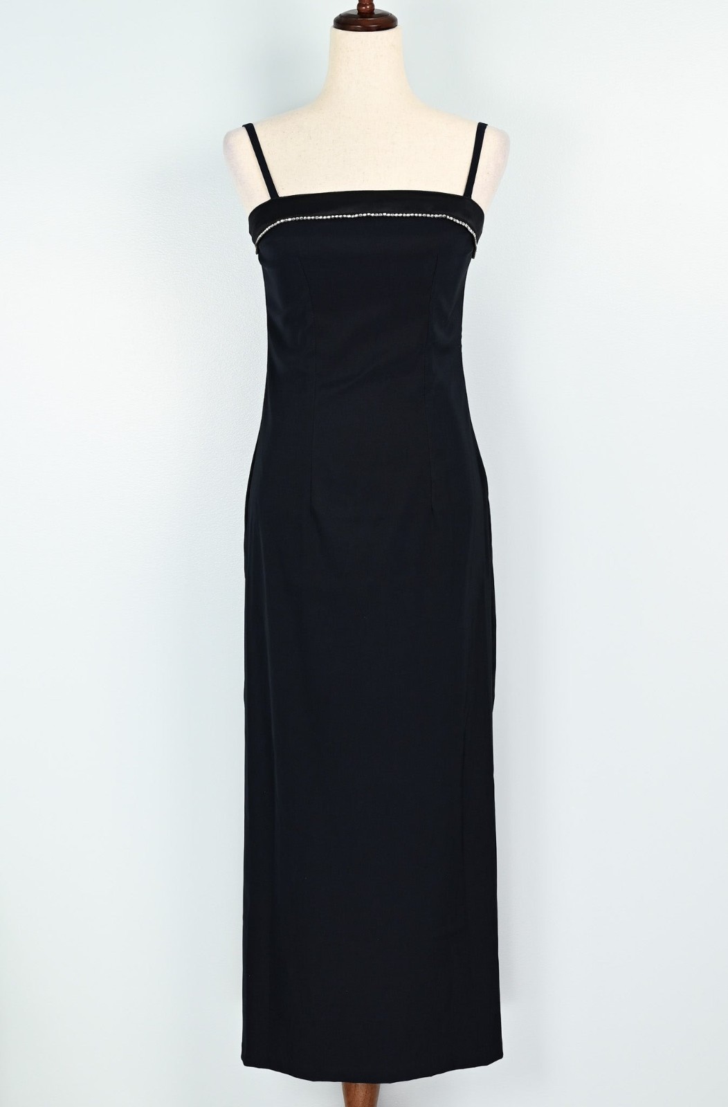 Vintage 90s Dark Blue BYER TOO! California Formal Maxi Dress – 7