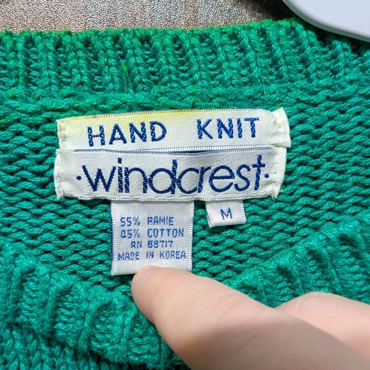 80s / 90s Nut Cracker Knit Christmas Sweater