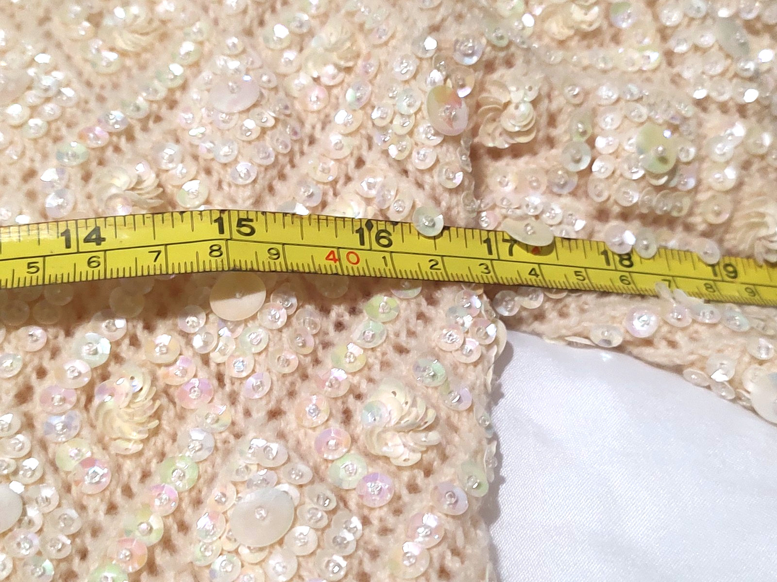 Vintage Sequinn Sweater JACKET CAVANAGHS 50’S 60s Hollywood Glam VTG