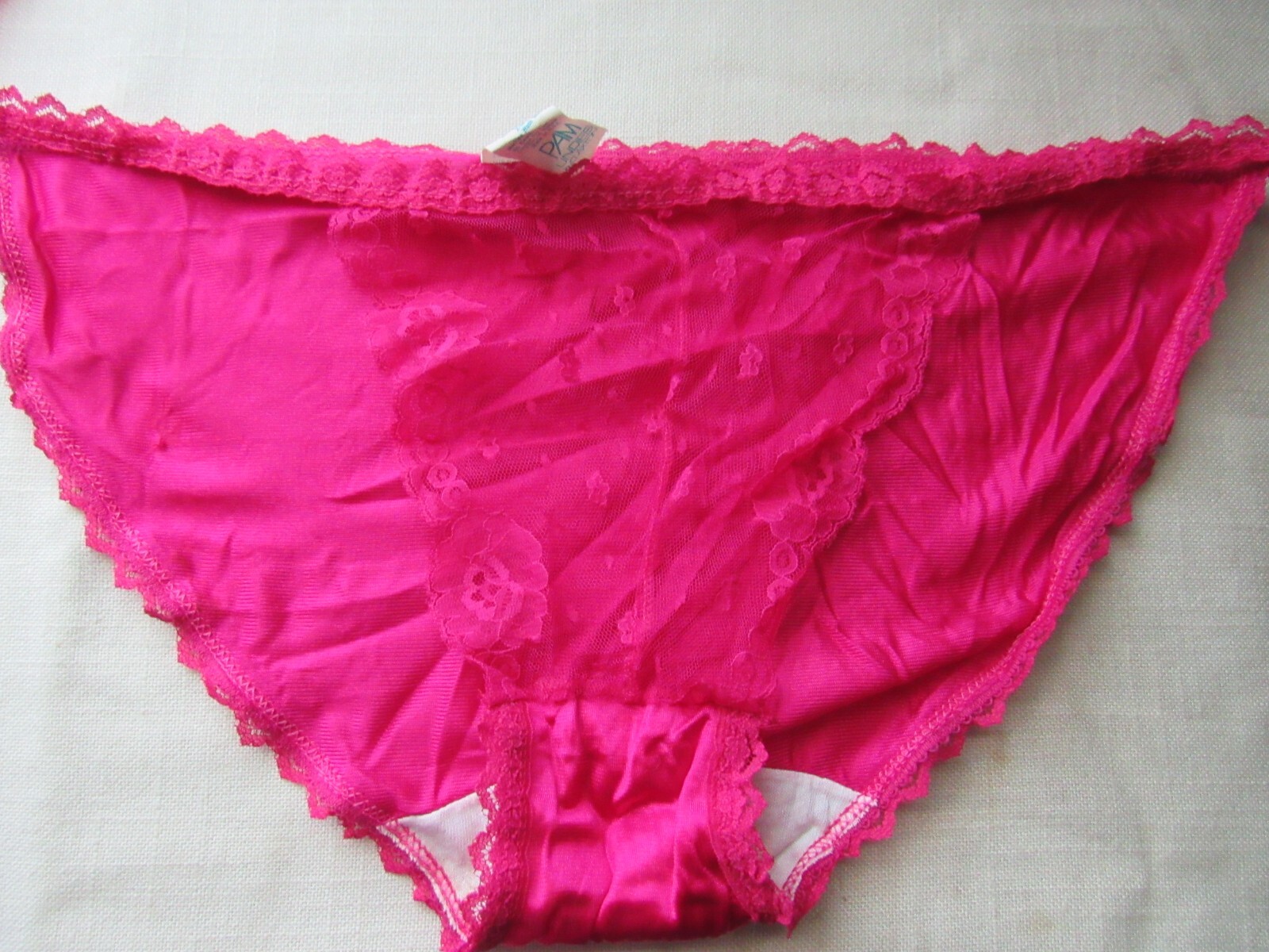 Lot of 5 Vintage Pam Undies By Claxton Pink/Fuchsia Color Size 6 Hips 38/39