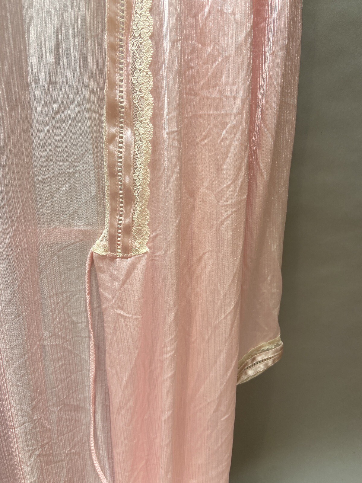 Tom Bezduda For Barad & Co Long Pink Nightgown (Small) Lingerie With Robe (Med)