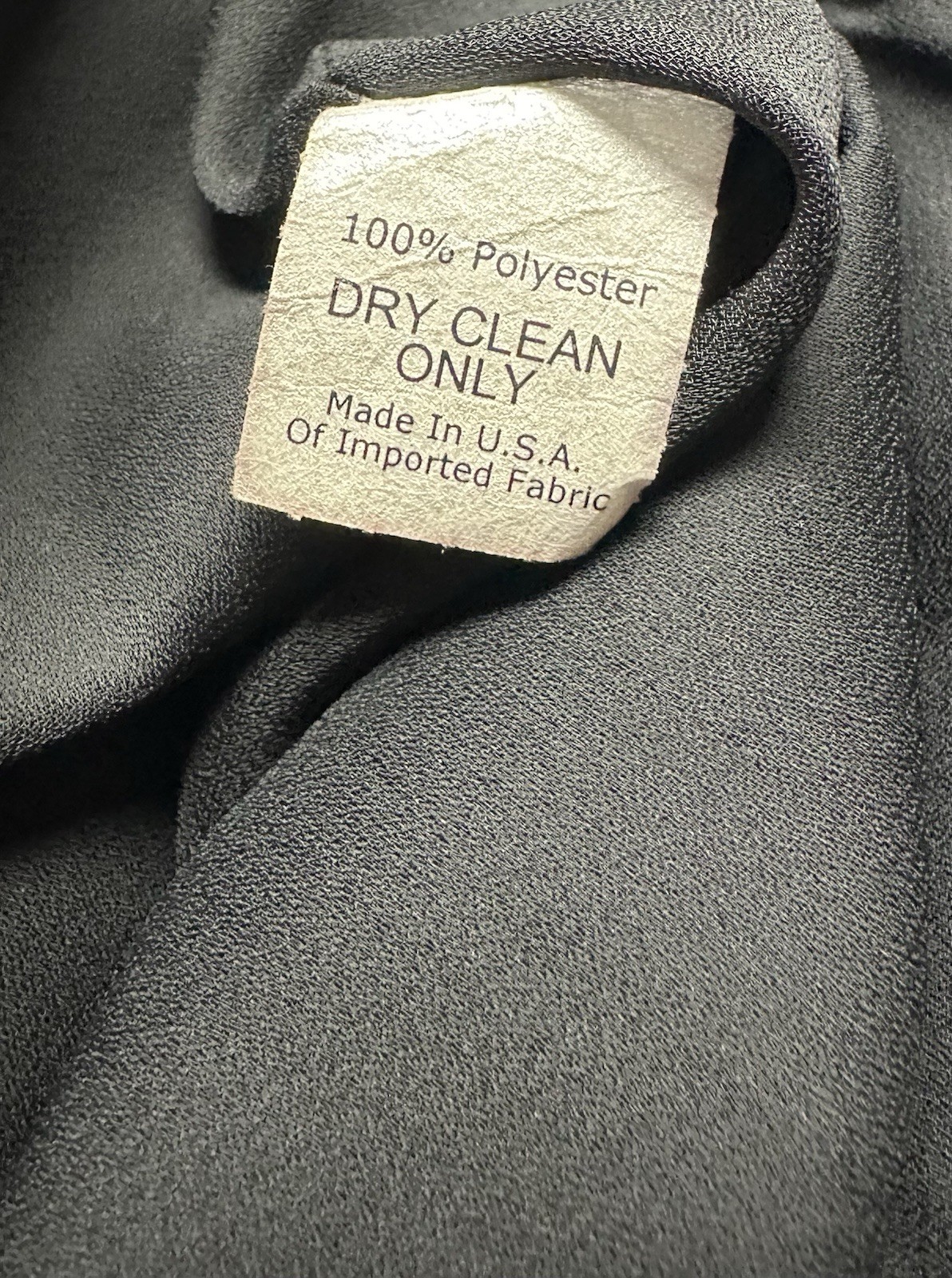 Sara Campbell Dress 16 Pleated Sleeveless Belted Black Cocktail Vintage