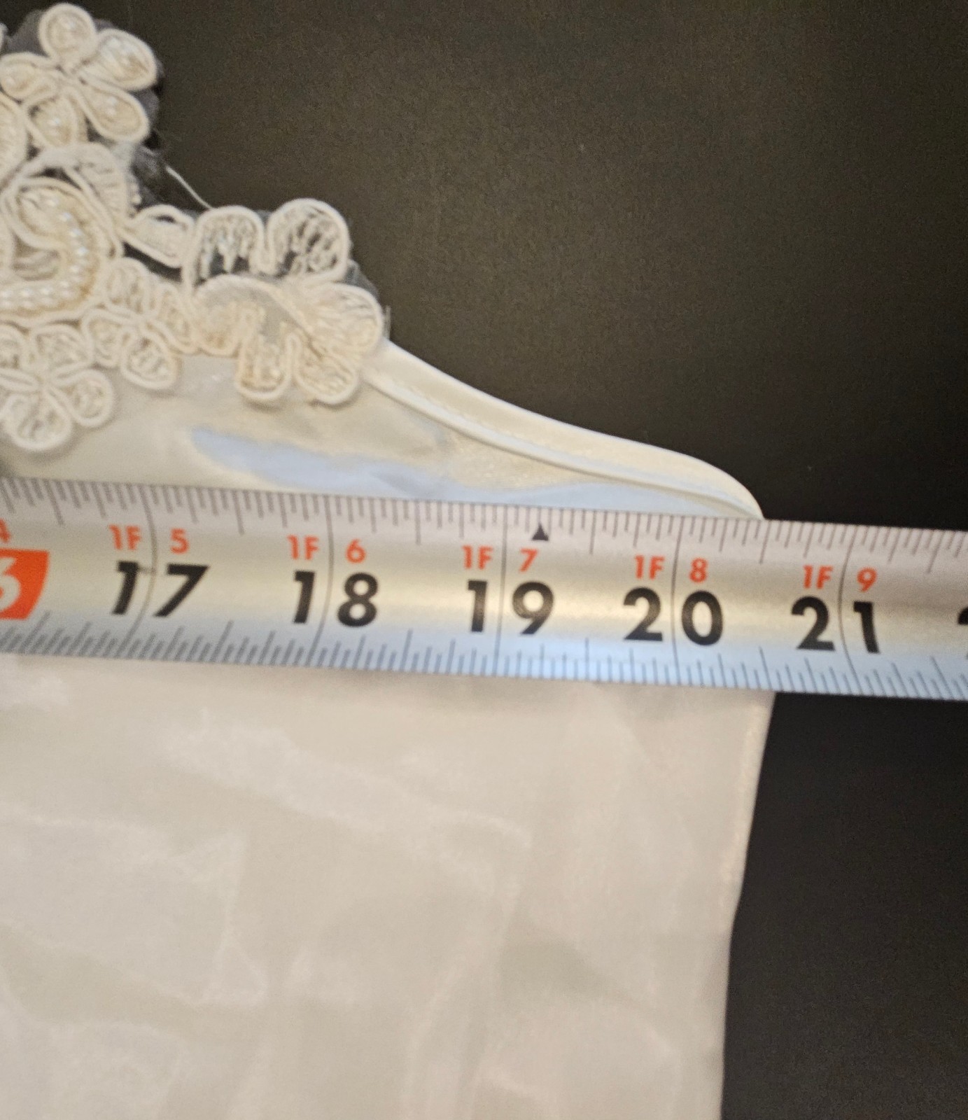 Vintage Intimo Amore White Beaded Satin Bridal Nightgown Sz XL & Sheer Robe Sz L