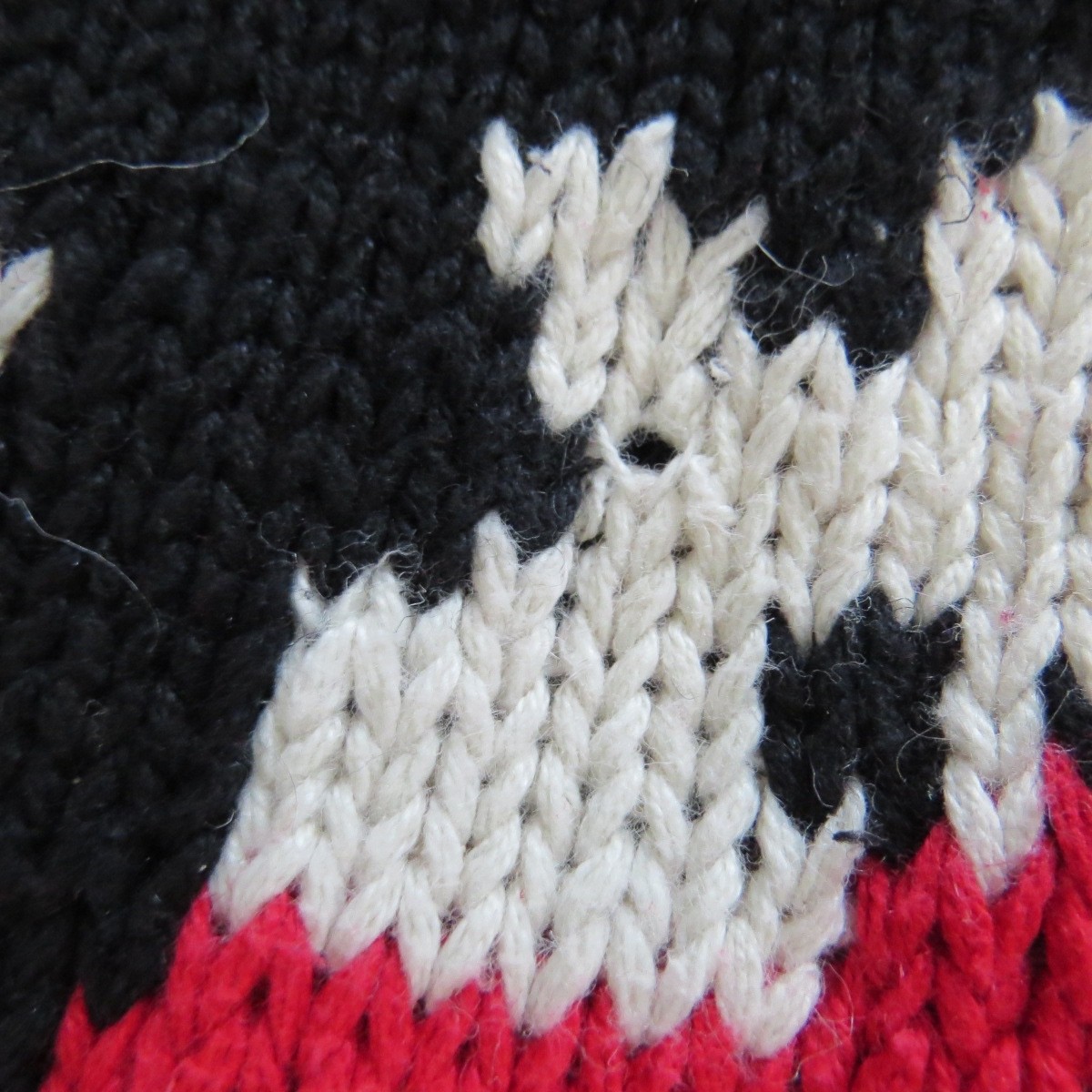 Vtg Cardigan Bay CATS & FISHBOWL Knitted Sweater Size L