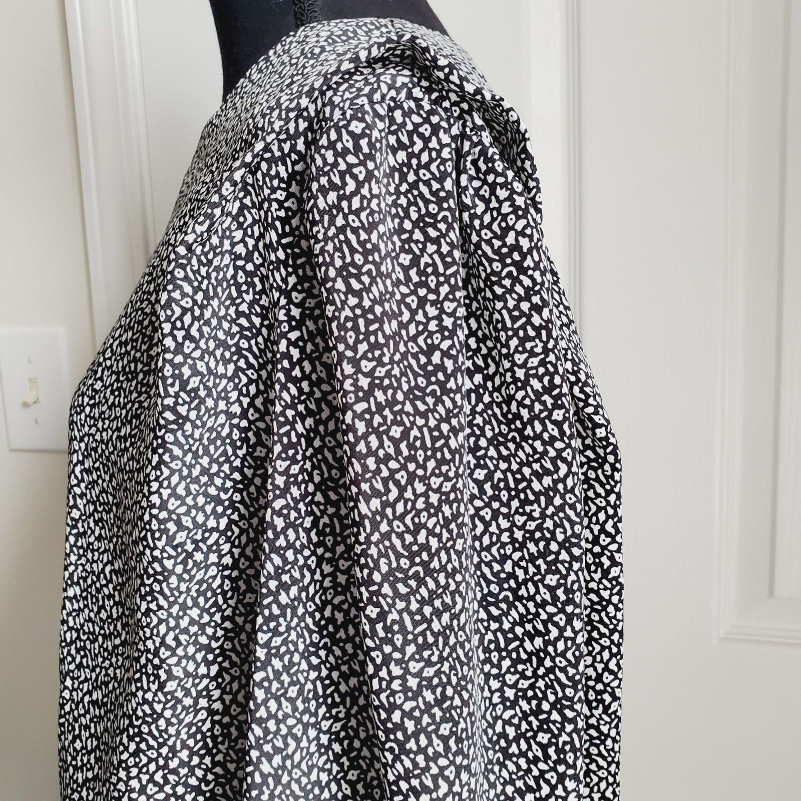Vintage 1980s Shelly Michaels Gray Dress Size XL (15-16)