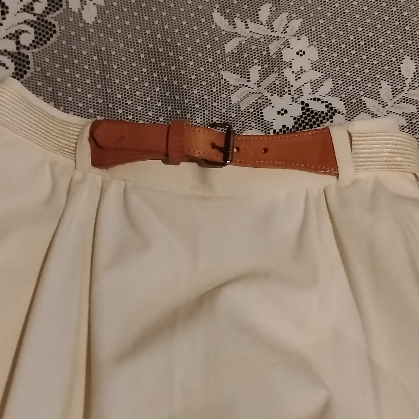 Vintage Mj 3 Piece Concepts in Sportswear Ivory Pant Suit Set With Skirt