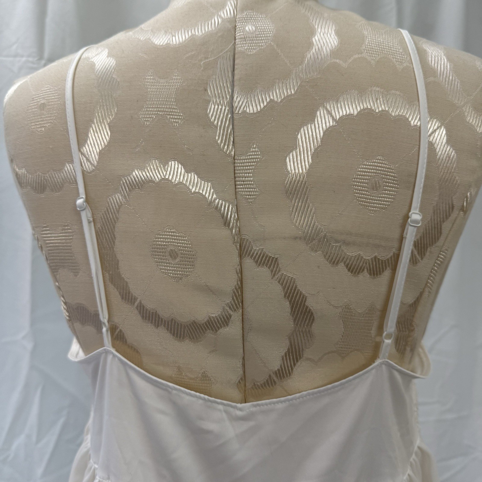 Cato white nightgown vintage Size Large