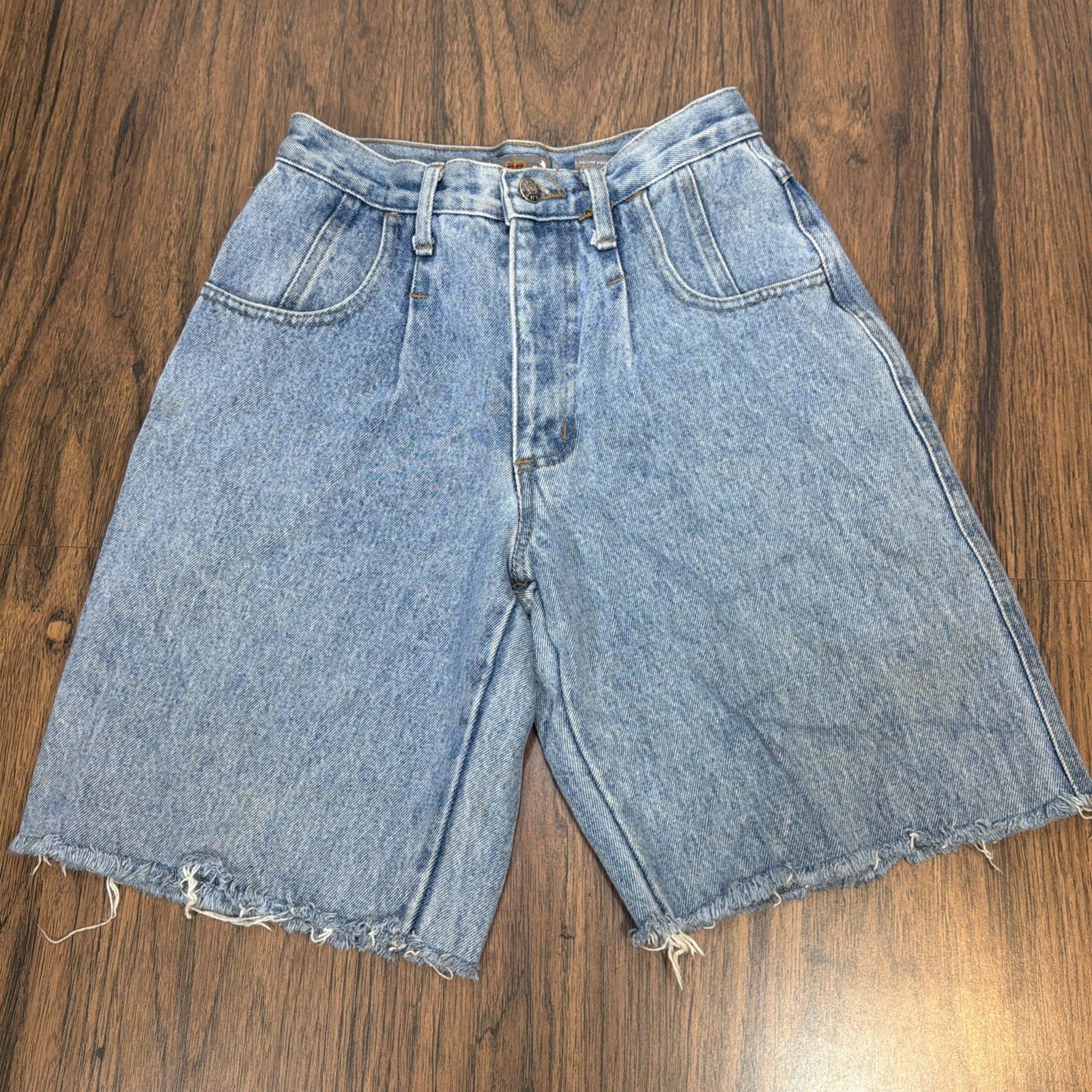 Vtg The Limited 70s 80s Jean Shorts Hi-rise Womens 2 Pleated USA 25×8.5 Cut Offs