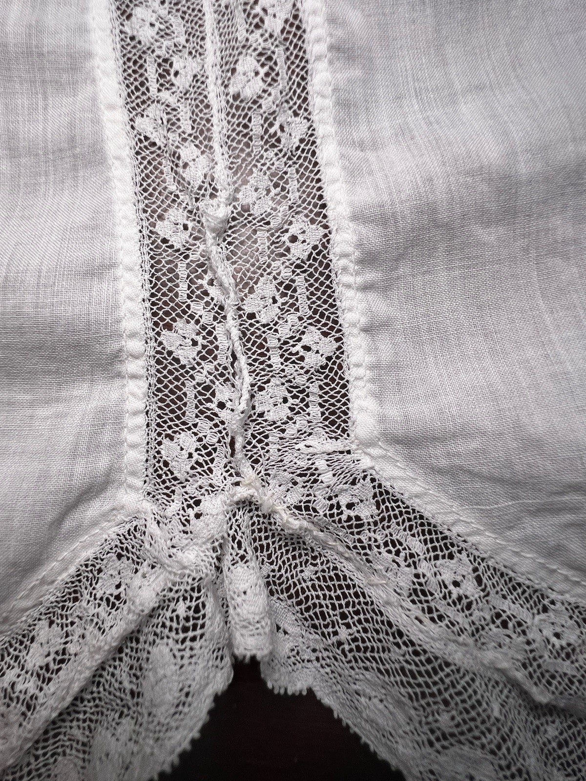 Vintage Antique Lot Of 3 Half Slips (2) & Full Slip (1) – White Cotton & Lace