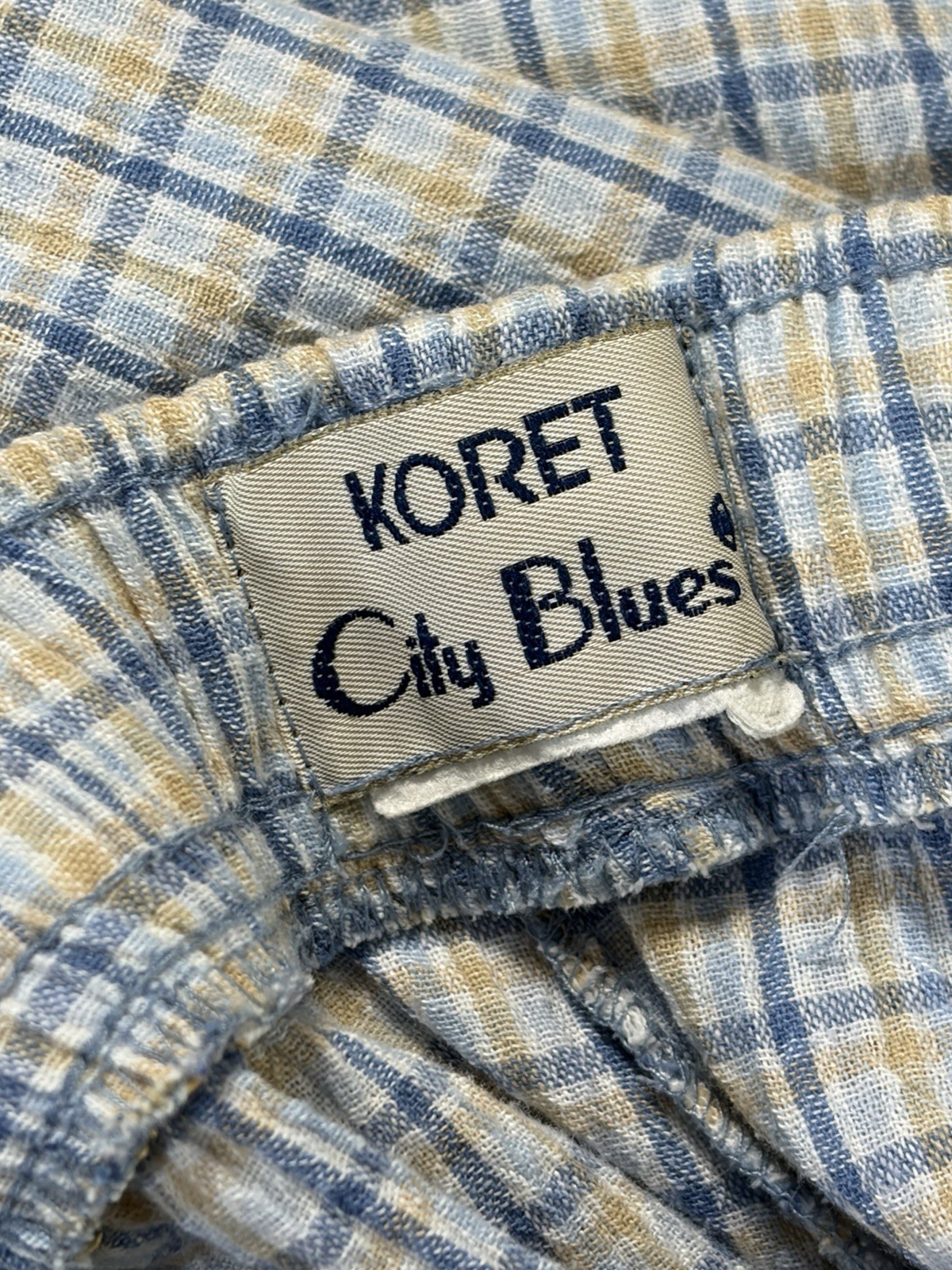 Koret City Blues VINTAGE women’s SZ M Leisure Suit Set Plaid Granny Vibe 2 Piece