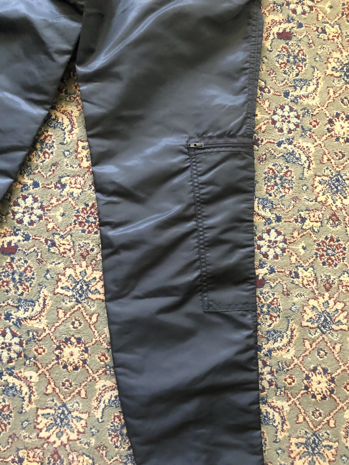 Iconic 80’s Black Parachute Pants Cargo, 6 Pockets