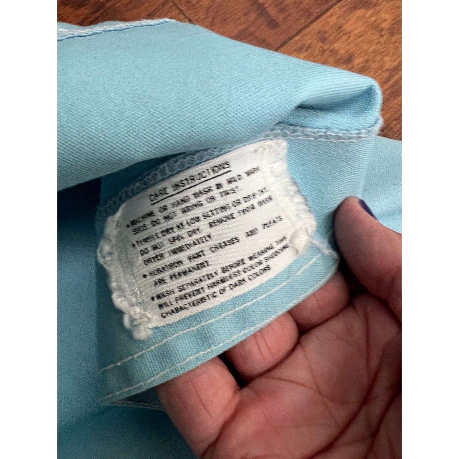 Vintage 70s Blue Wrap Skort Tennis Golf Mod A-Line Scooter Skirt XS 0/2