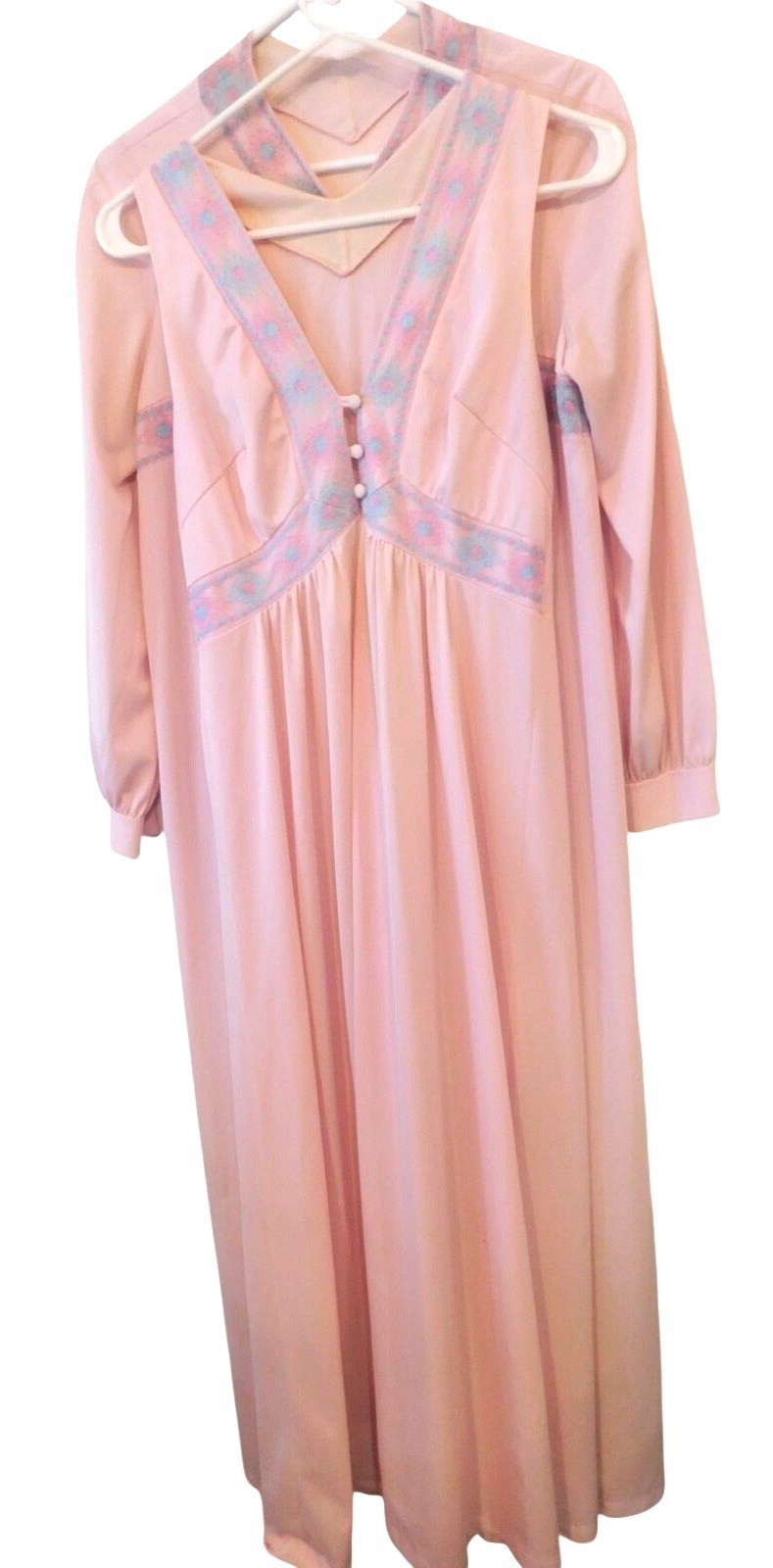 Vintage Formfit Rogers Designer Collection 10 12 Peignoir Set Robe Nightie Read