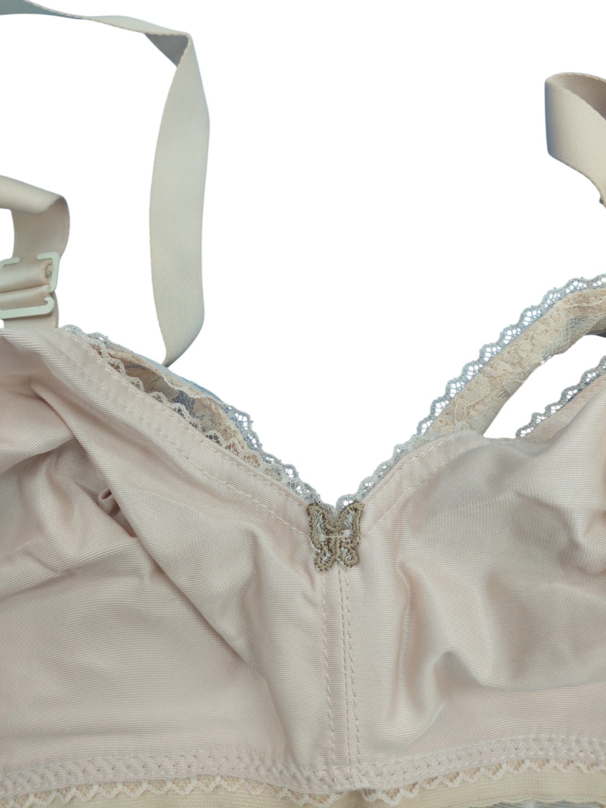 Vintage Lady Cameo Lingerie Bra Size 34EE