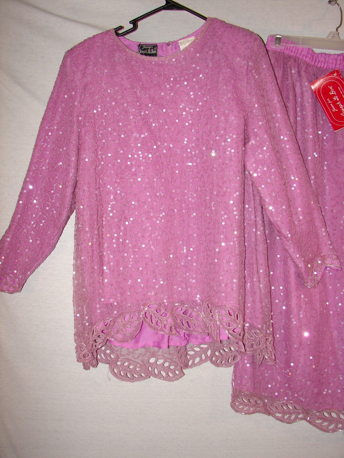 New with Tag Silk Jean for Joseph Le Bon Sequence Skirt and Top Set Size Medium