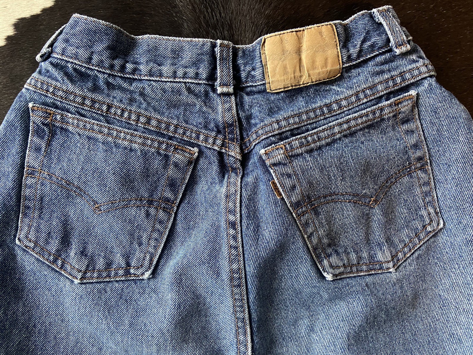 Vintage LEVIS 951 Orange Tag high Waisted Womens 12 Jeans