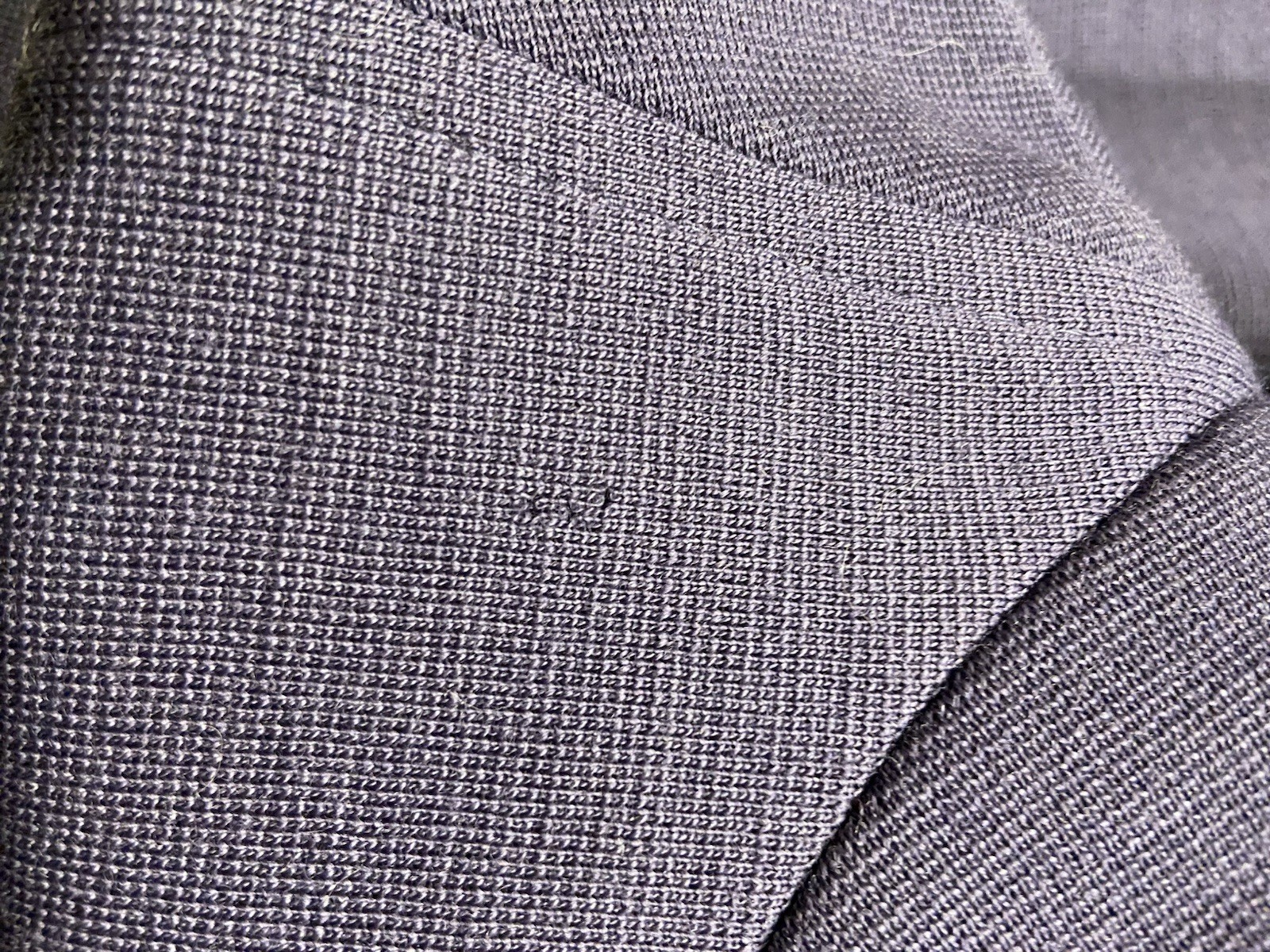 Vintage 1960s Gentucca for Mila Italian Wool Cape Coat Hooded Purple Blue Sz 12