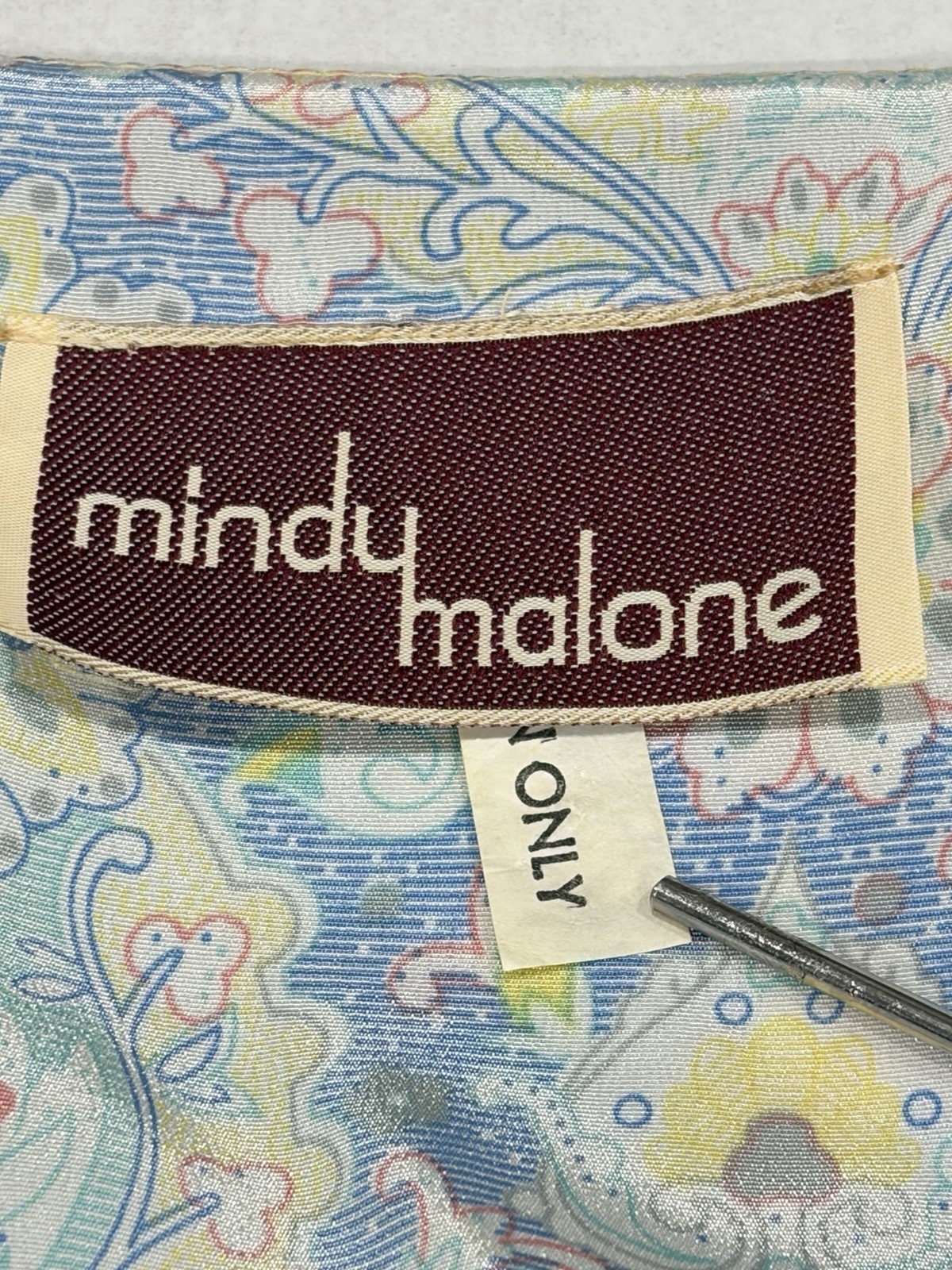 Mindy Malone Pastel Romantic Bohemian Dress Vintage Small