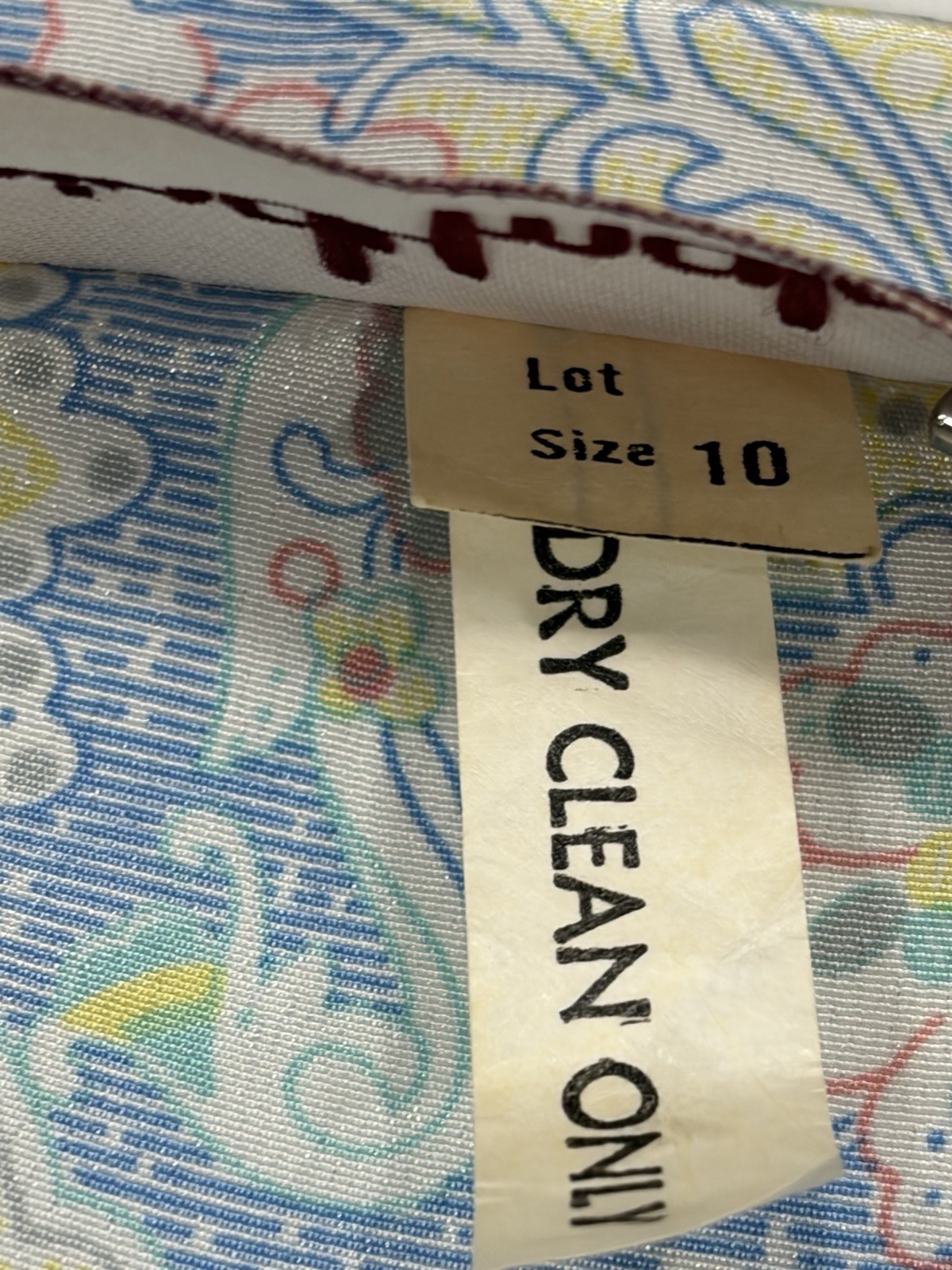 Mindy Malone Pastel Romantic Bohemian Dress Vintage Small