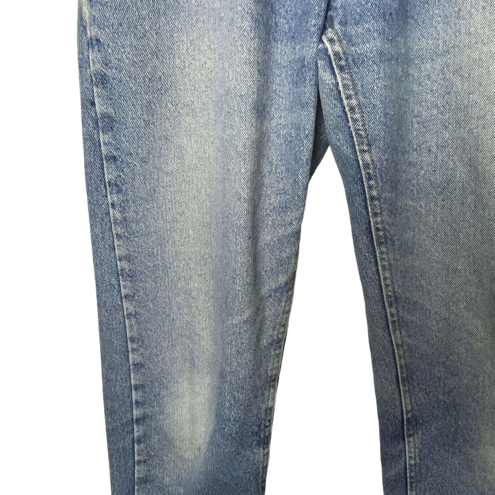 Vtg Lee Mom Jeans Womens 8 Long 100% Cotton High Rise Tapered Leg 27 x 32 USA