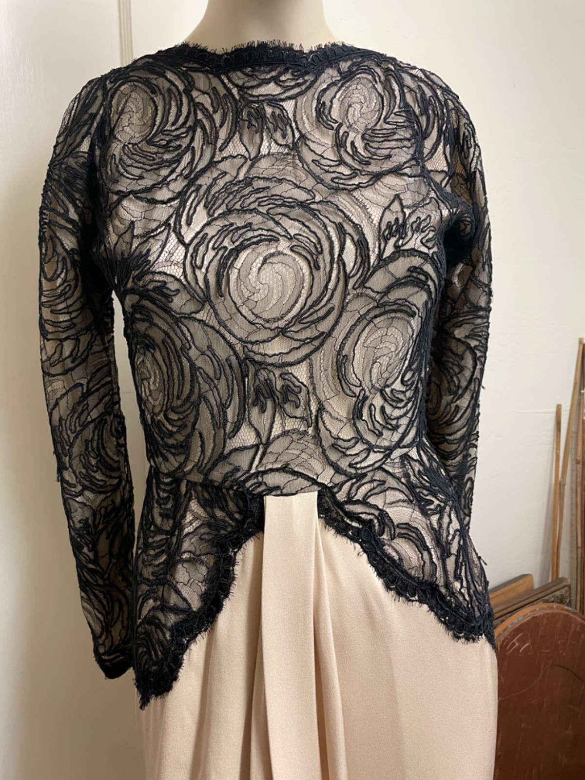 80s Geoffrey Beene Evening Gown