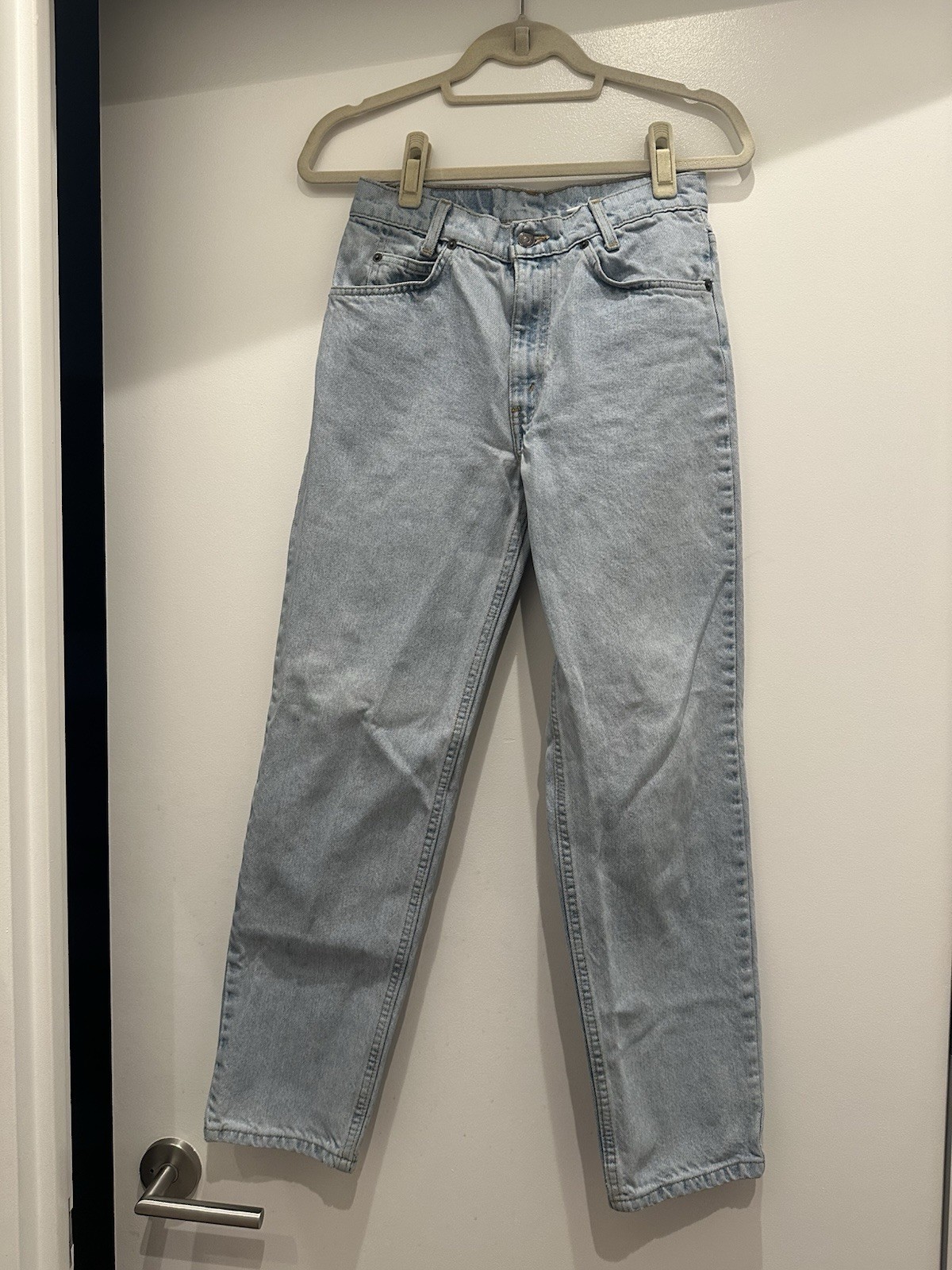 Levi’s 550 Student Fit Orange Tab Denim Jeans Vintage 90s 29x30in