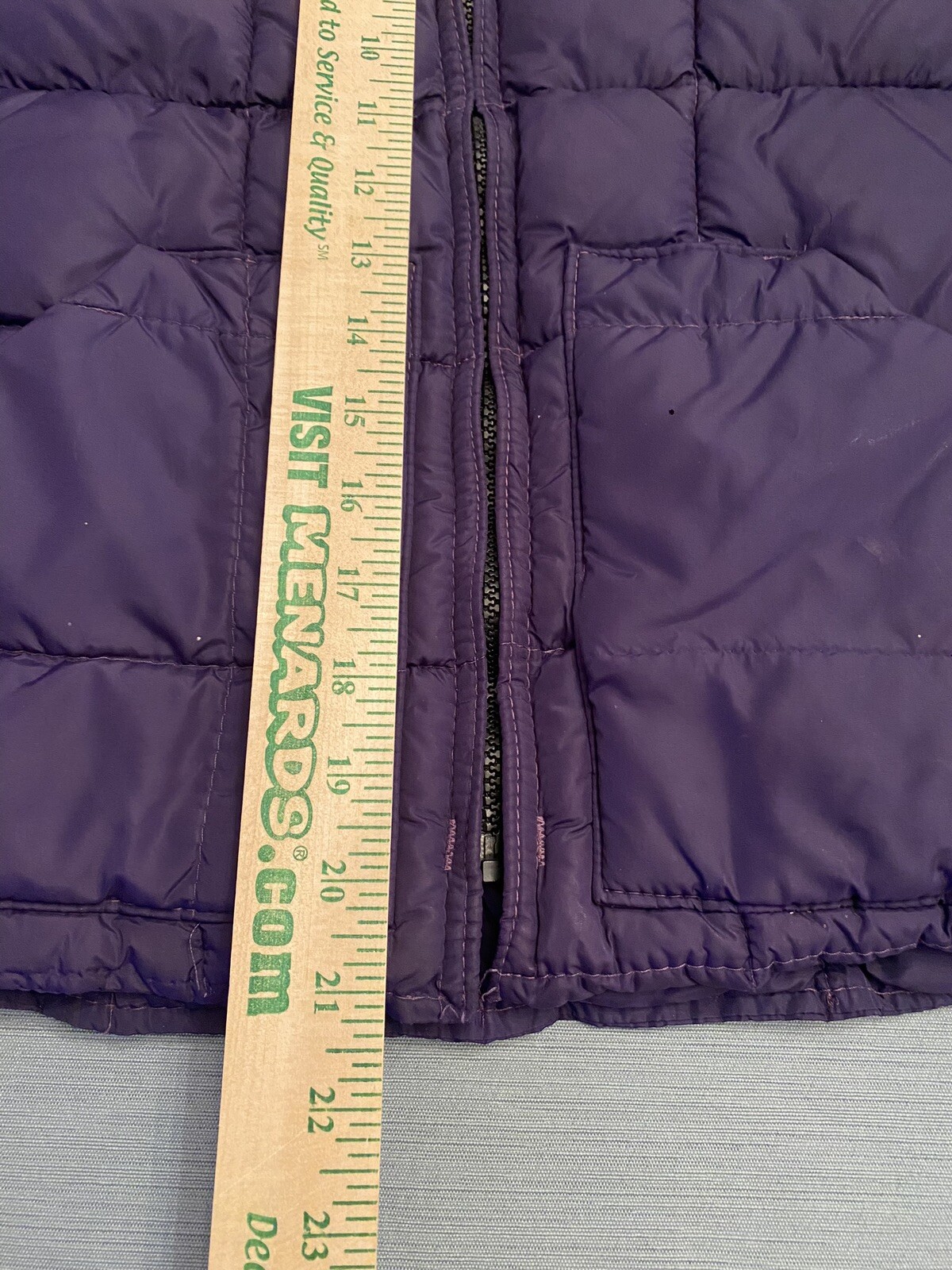Vintage Walls Insulated Puffer Coat Aztec Purple Women’s Size S 90’s Southwest