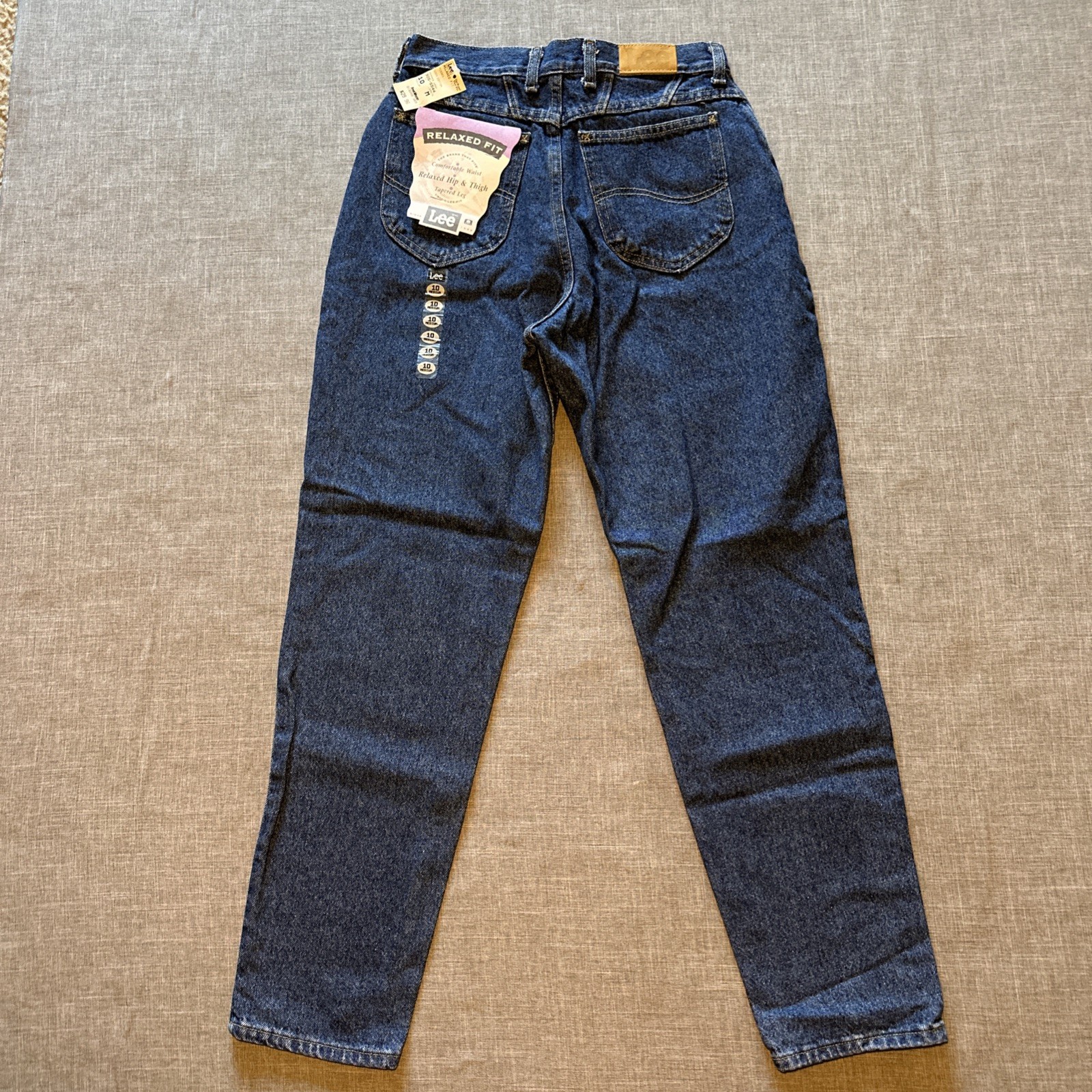 Vintage Lee Jeans Regular Fit Womens 10 M Made In USA Classic 90s NWT