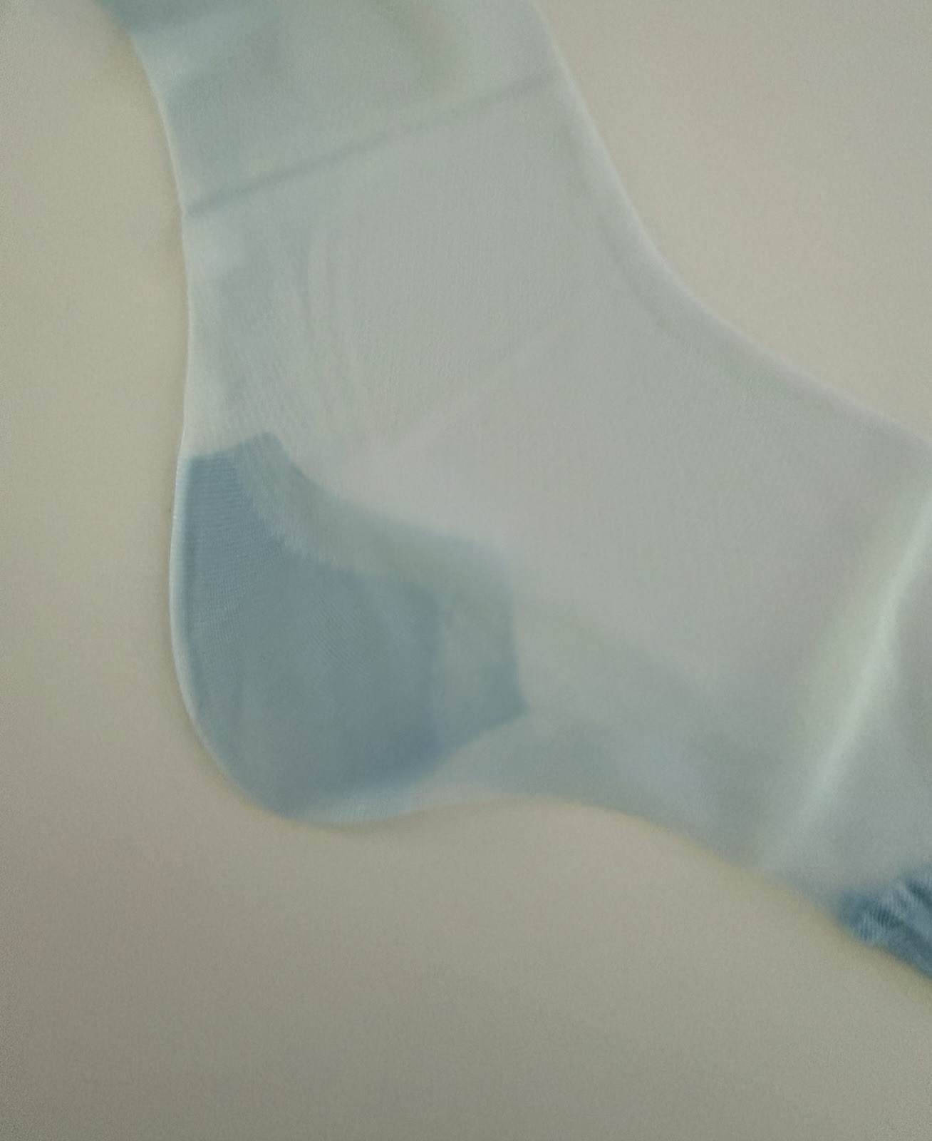 Vintage Seamless Reinforced Heel And Demi Toe Mesh Stockings 30 Inches Long