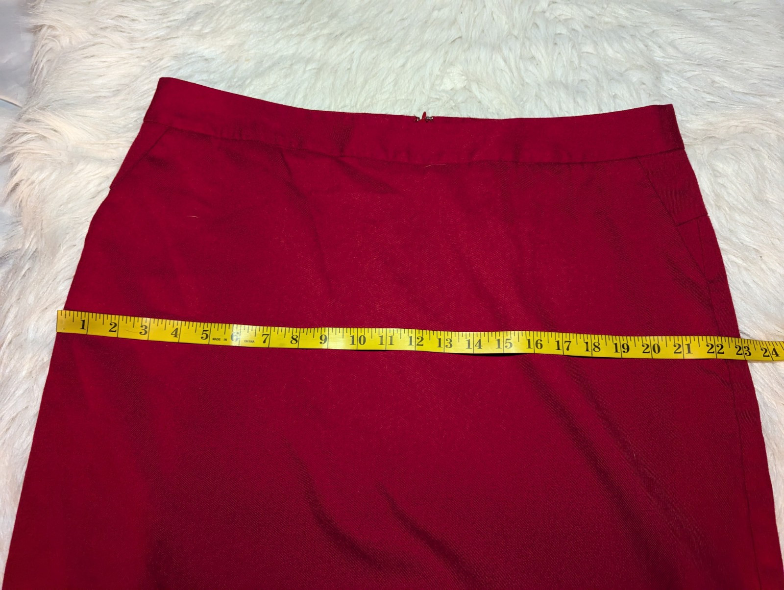 GEORGE ME BY MARK EISEN Apple Red Skirt Blazer Suit Set Women’s Plus 18 Large