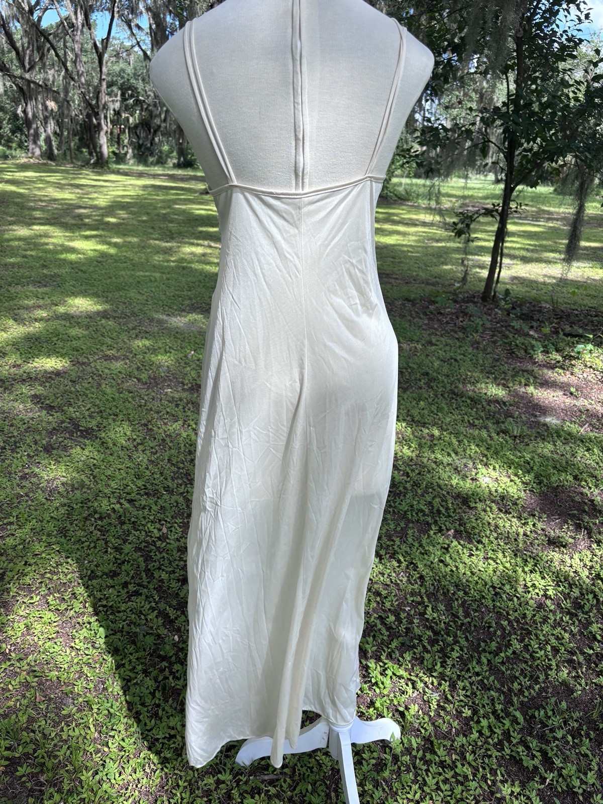 Vintage Lace Victorian Night Gown No Tags Fits Size Womens Medium